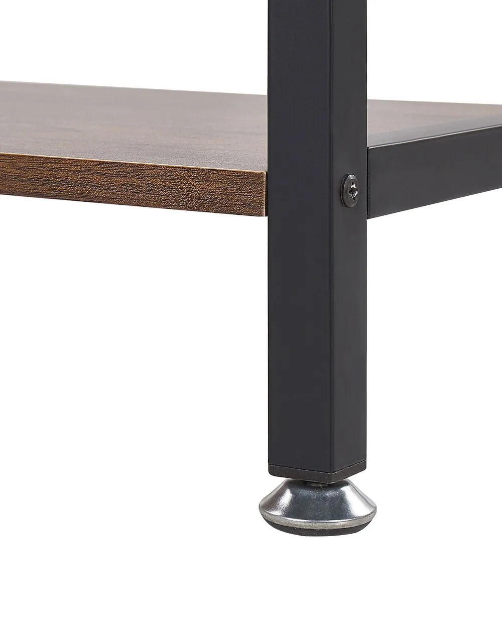 Libreria a 5 ripiani DALE 150 cm Marrone scuro