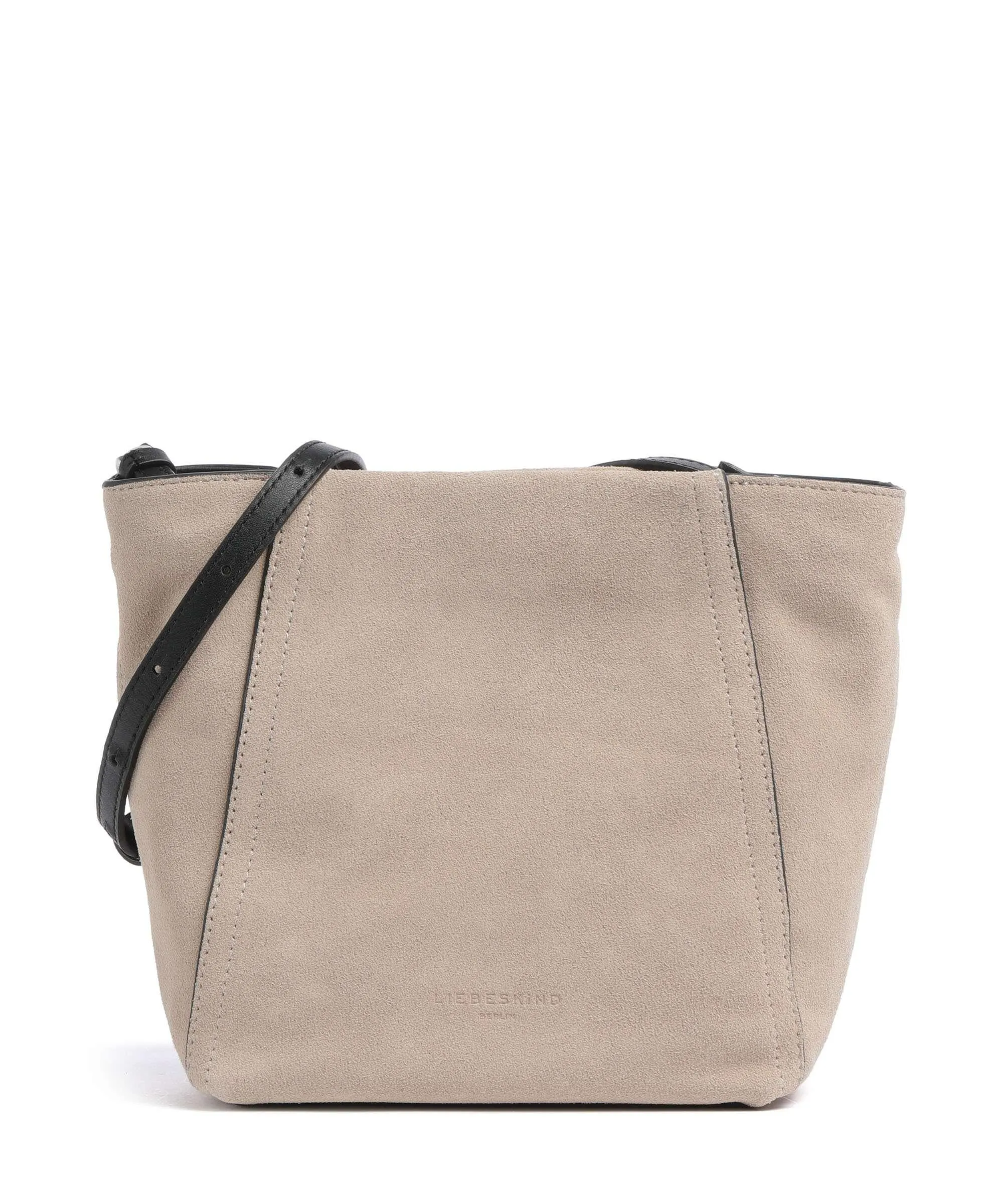  Liebeskind Chudy Suede S Borsa a tracolla pelle bovina ruvida beige  