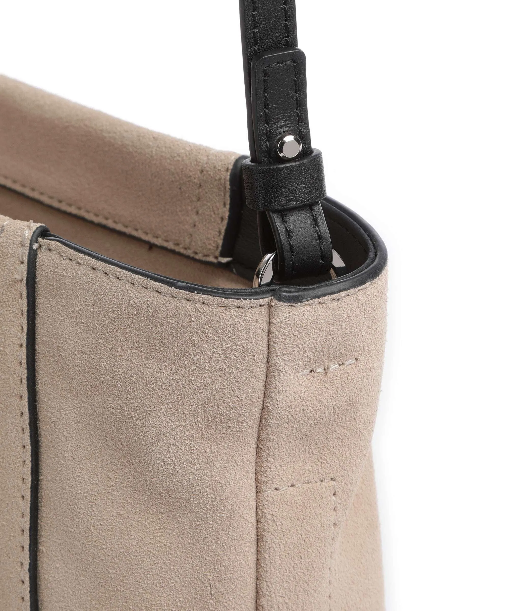  Liebeskind Chudy Suede S Borsa a tracolla pelle bovina ruvida beige  