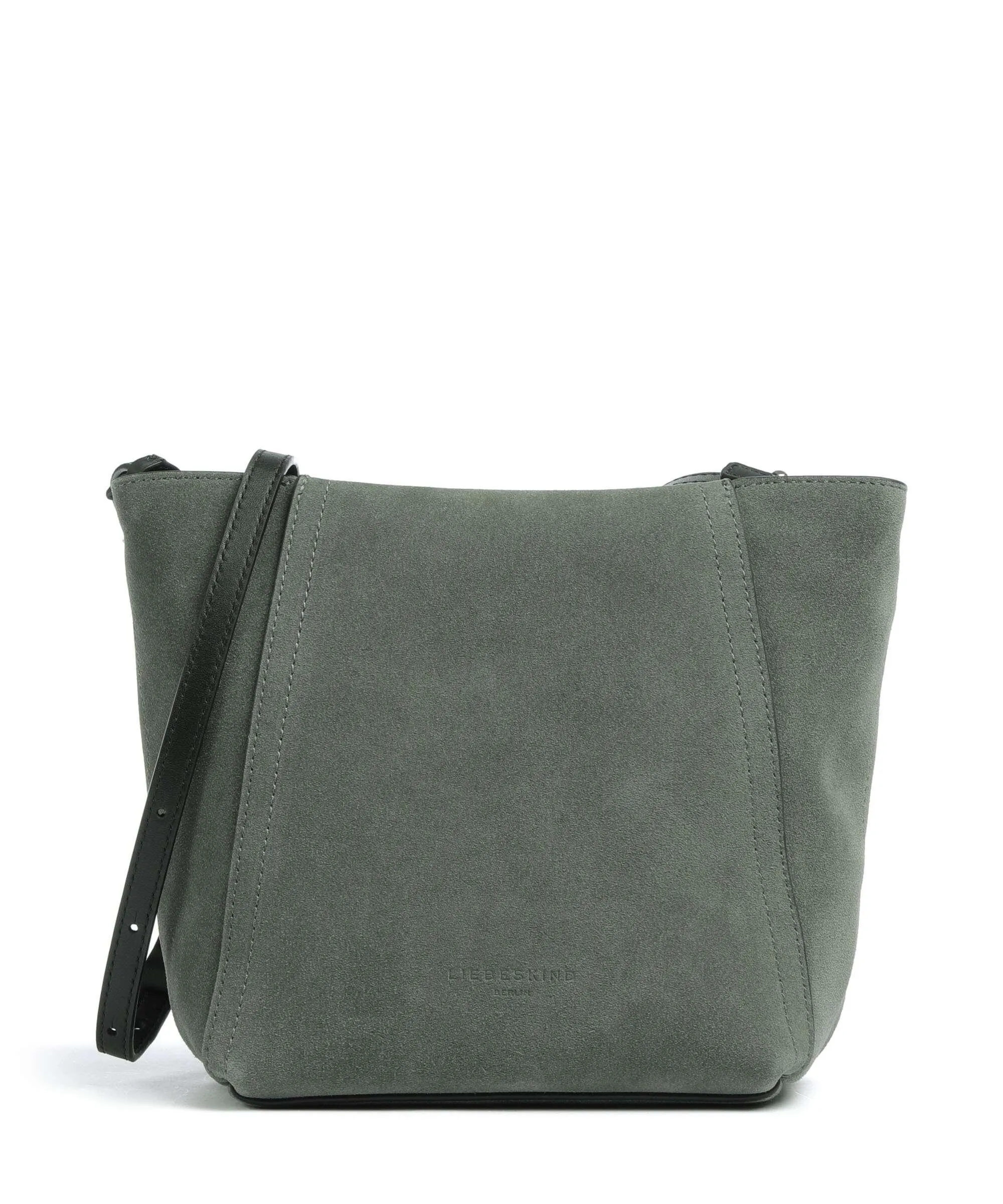  Liebeskind Chudy Suede S Borsa a tracolla pelle bovina ruvida verde scuro  