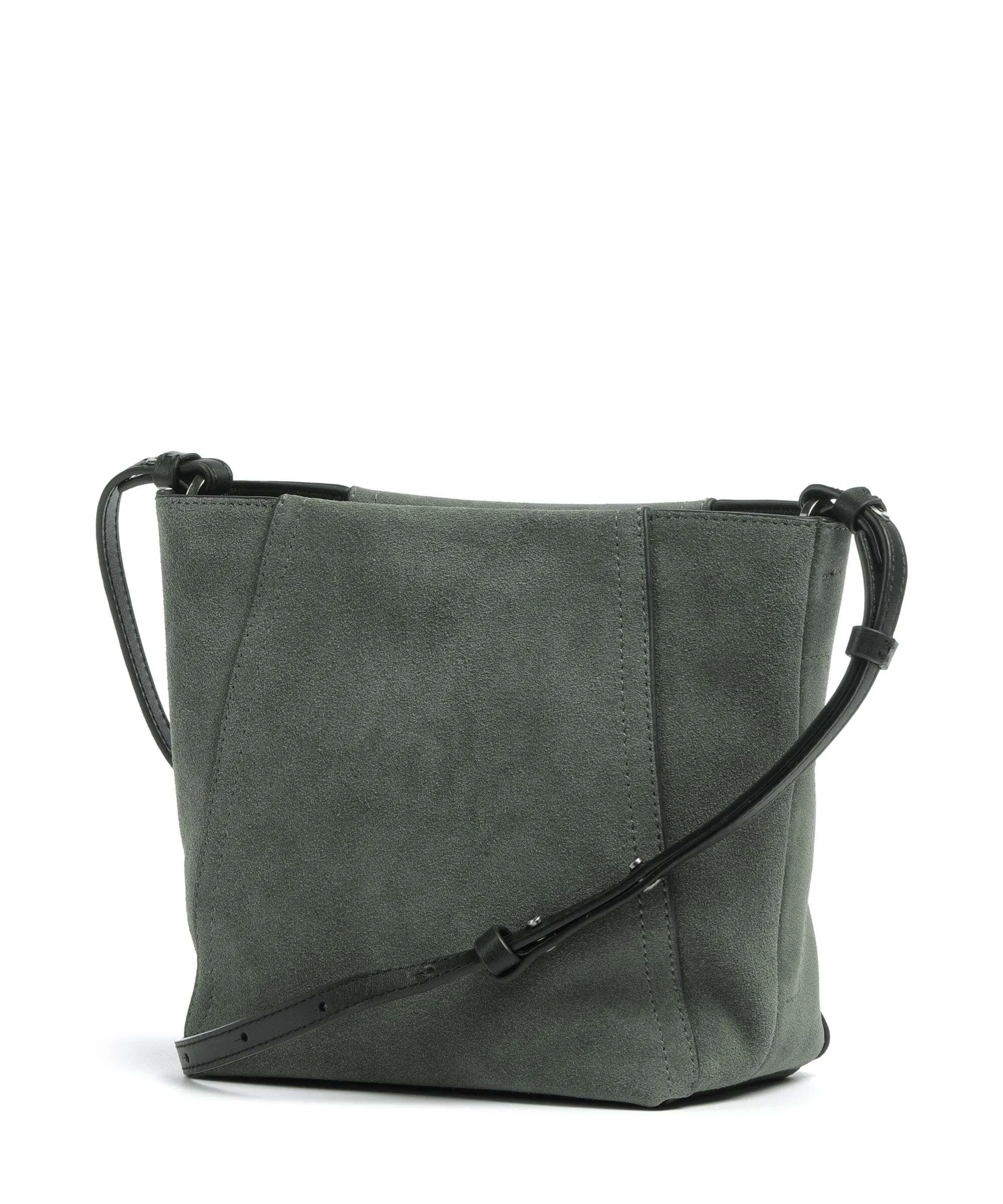  Liebeskind Chudy Suede S Borsa a tracolla pelle bovina ruvida verde scuro  