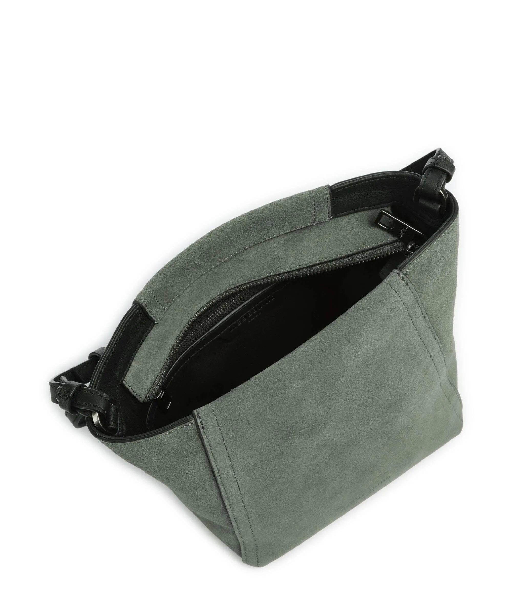  Liebeskind Chudy Suede S Borsa a tracolla pelle bovina ruvida verde scuro  