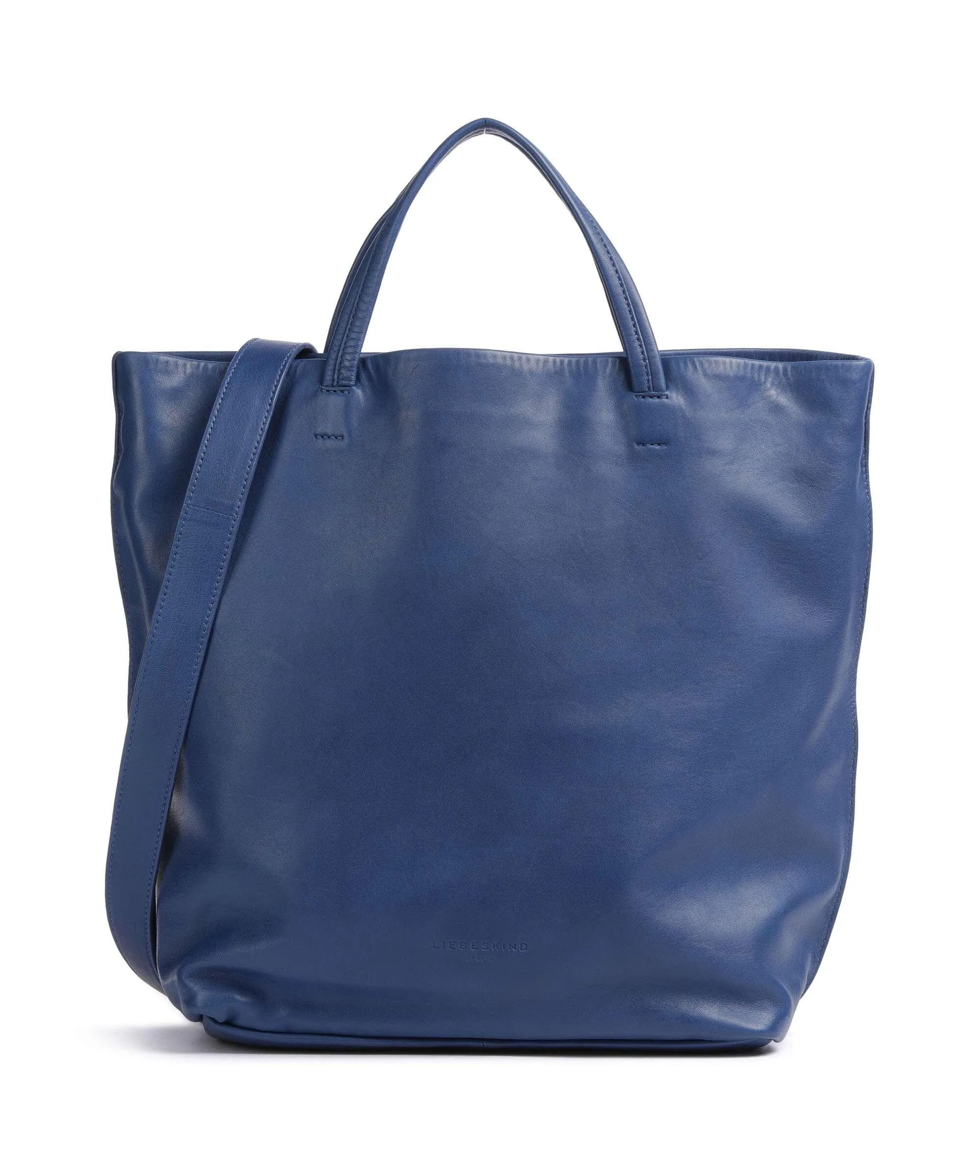  Liebeskind Hera Sheep Natural L Borsa a mano pelle di pecora blu  