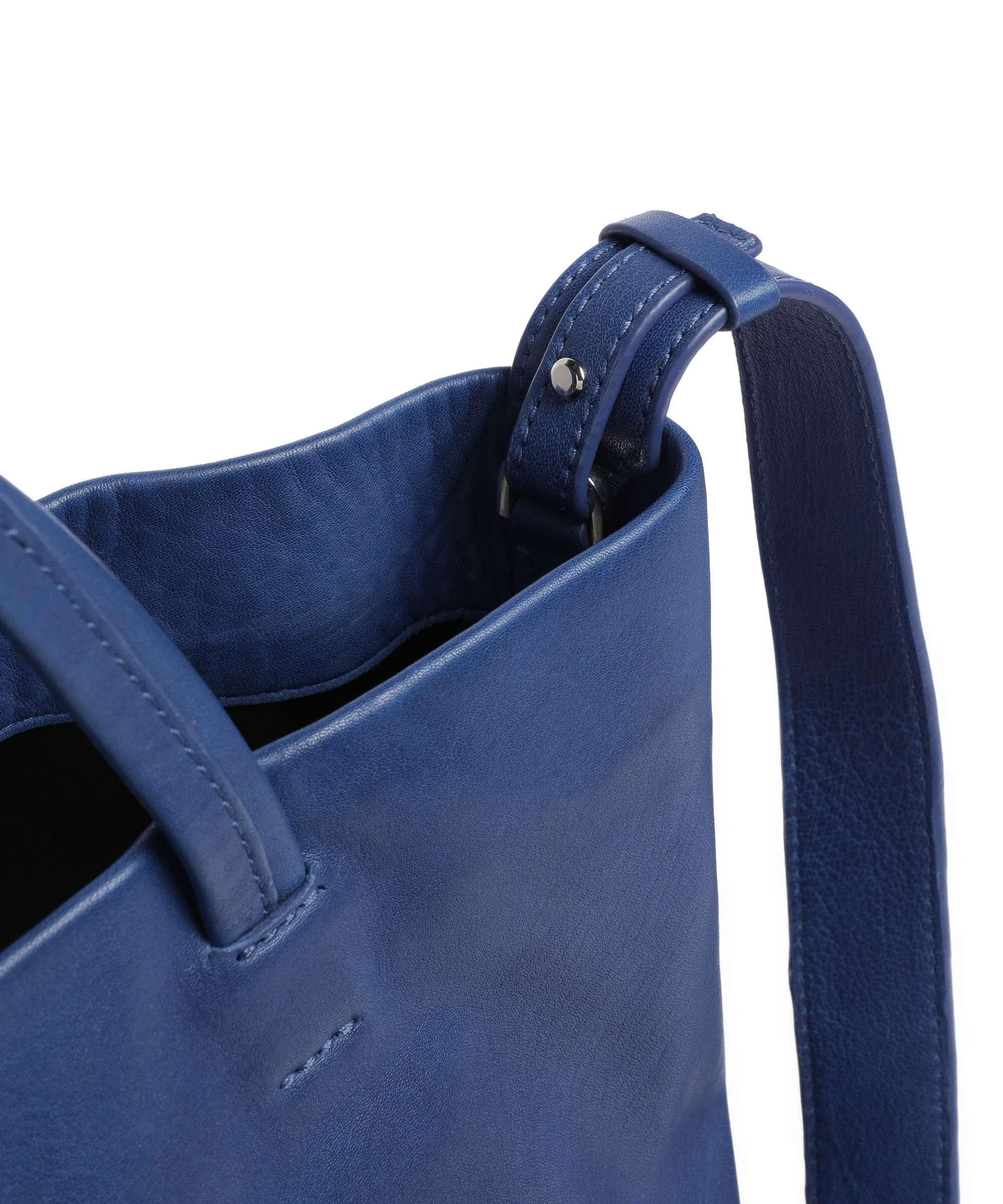  Liebeskind Hera Sheep Natural L Borsa a mano pelle di pecora blu  