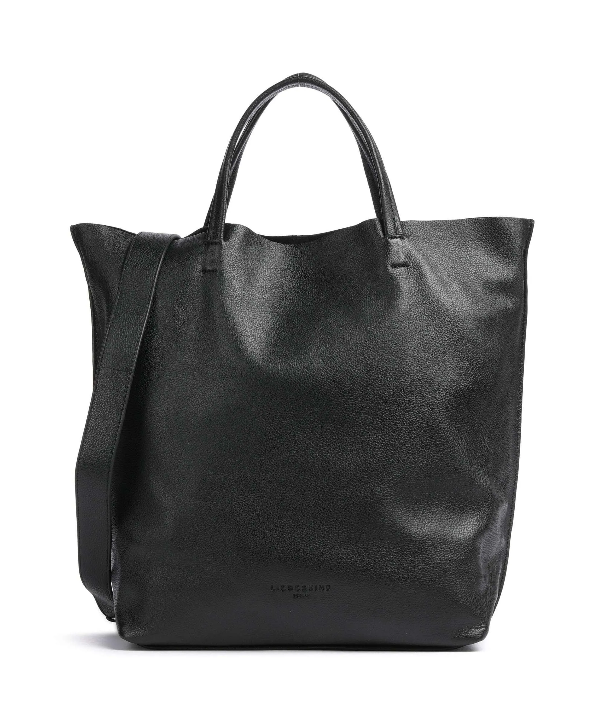  Liebeskind Hera Small Pebble L Borsa a mano pelle granulata nero  