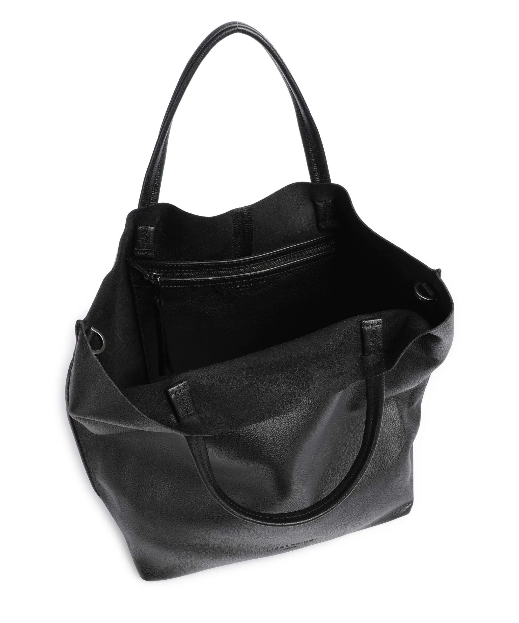  Liebeskind Hera Small Pebble L Borsa a mano pelle granulata nero  