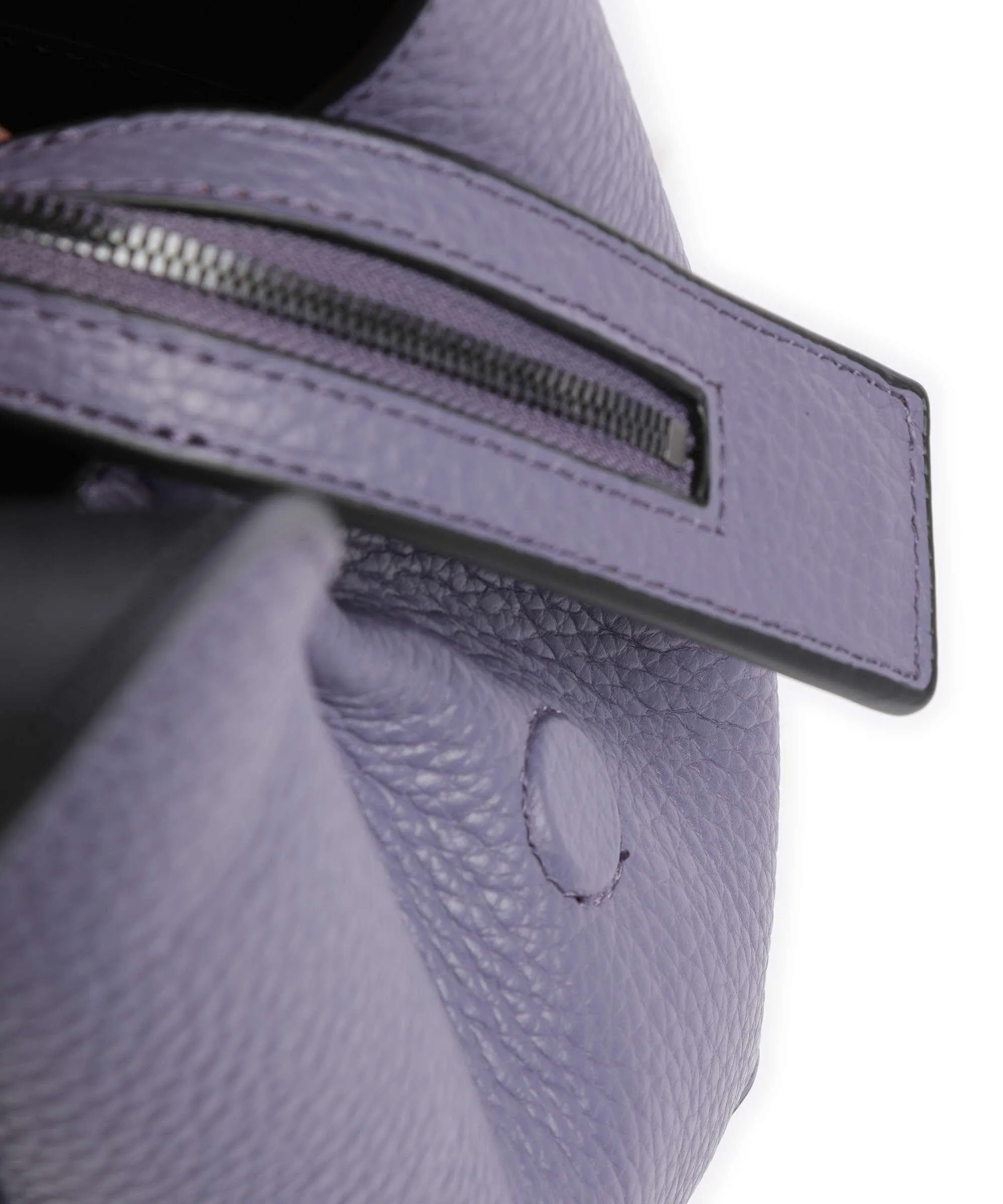  Liebeskind Lilly Heavy Pebble M Borsa hobo pelle granulata viola  