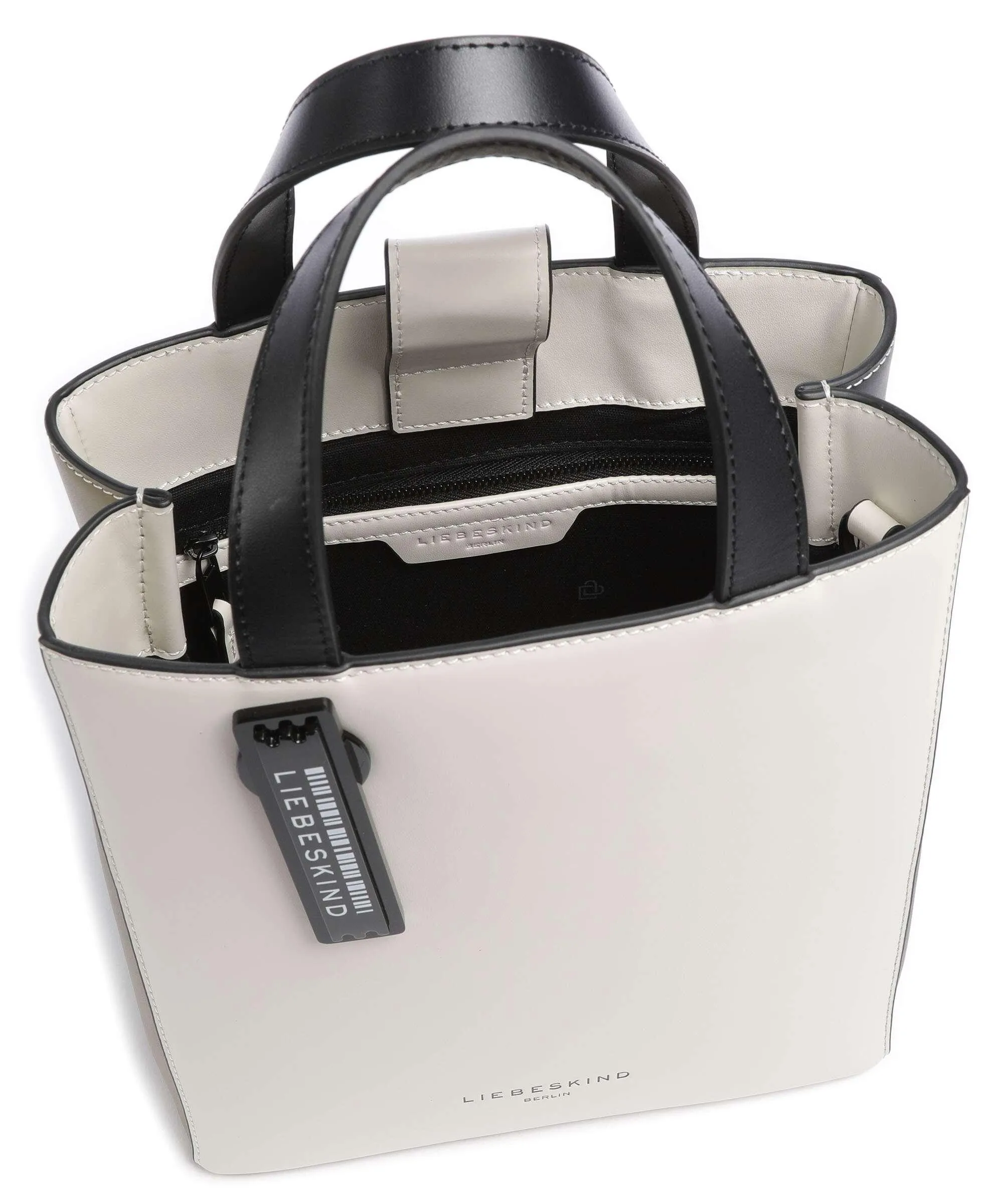  Liebeskind Paper Bag Animation S Borsa a mano pelle liscia multicolore  