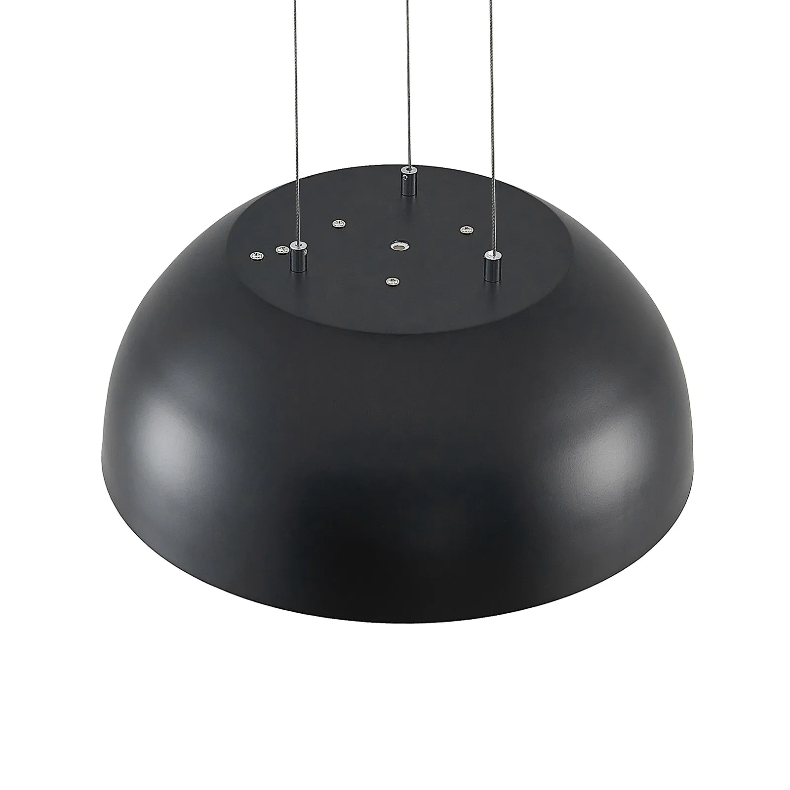 Lindby Juliven LED a sospensione, nero, 32 cm