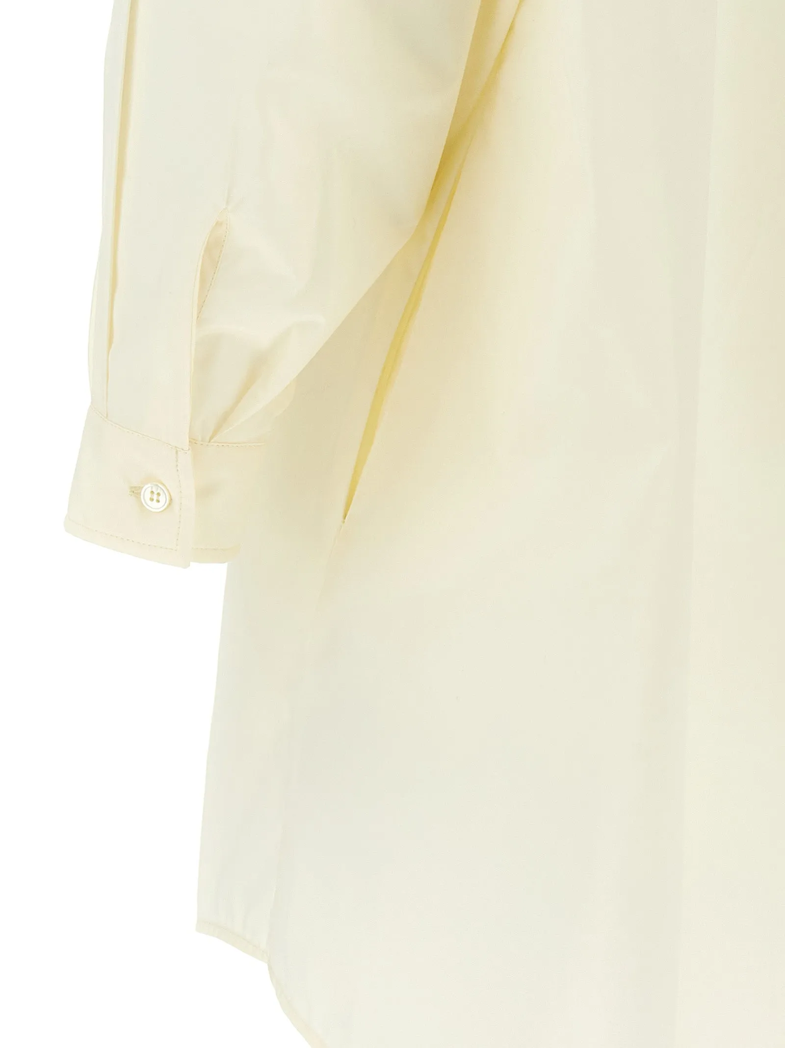 Logo Print Chemisier Dress Abiti Bianco
