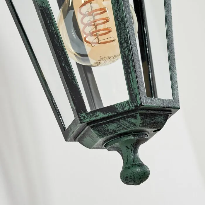 Loria Applique da esterno Verde, Nero, 1-Luce