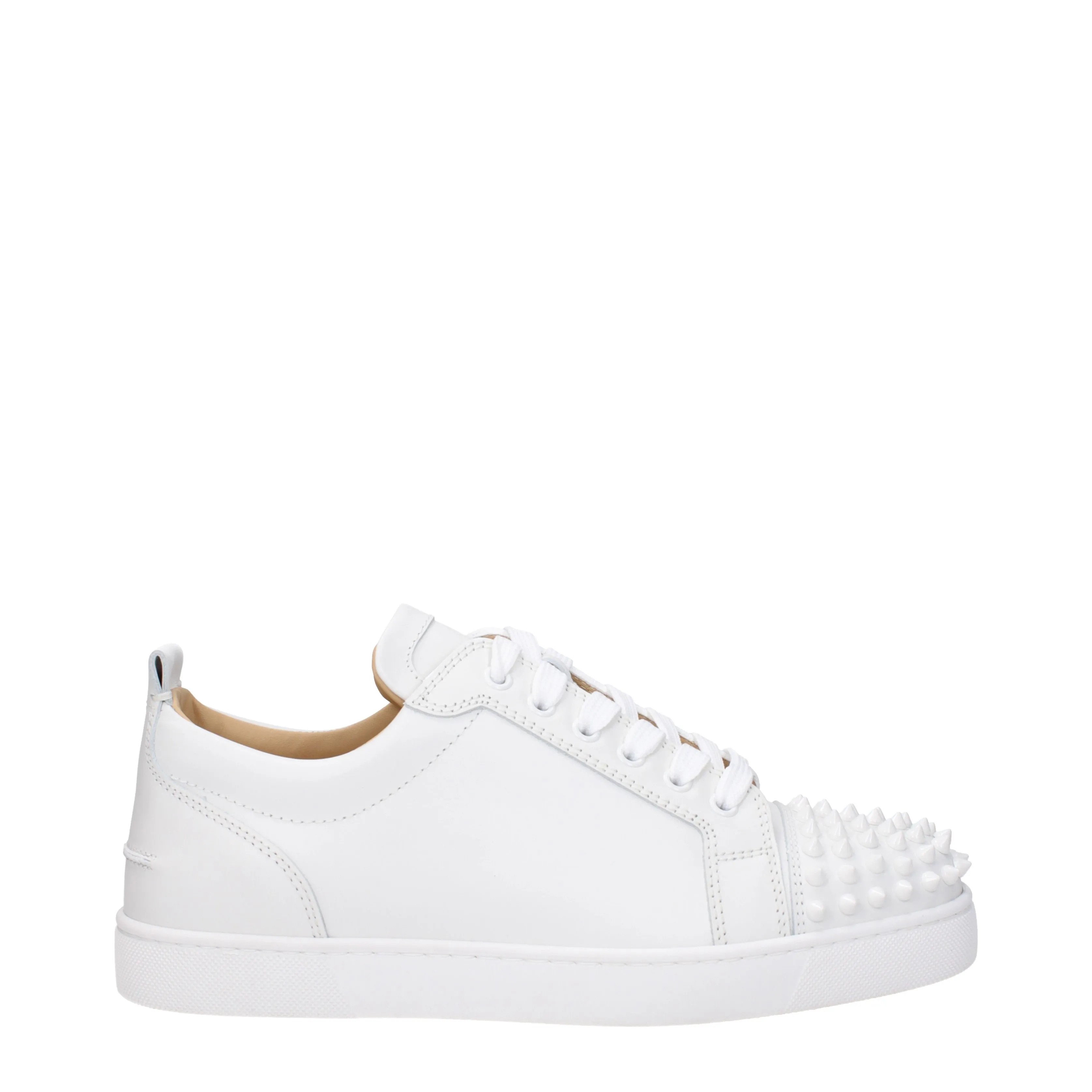 Louboutin Sneakers Louis junior Uomo Pelle Bianco