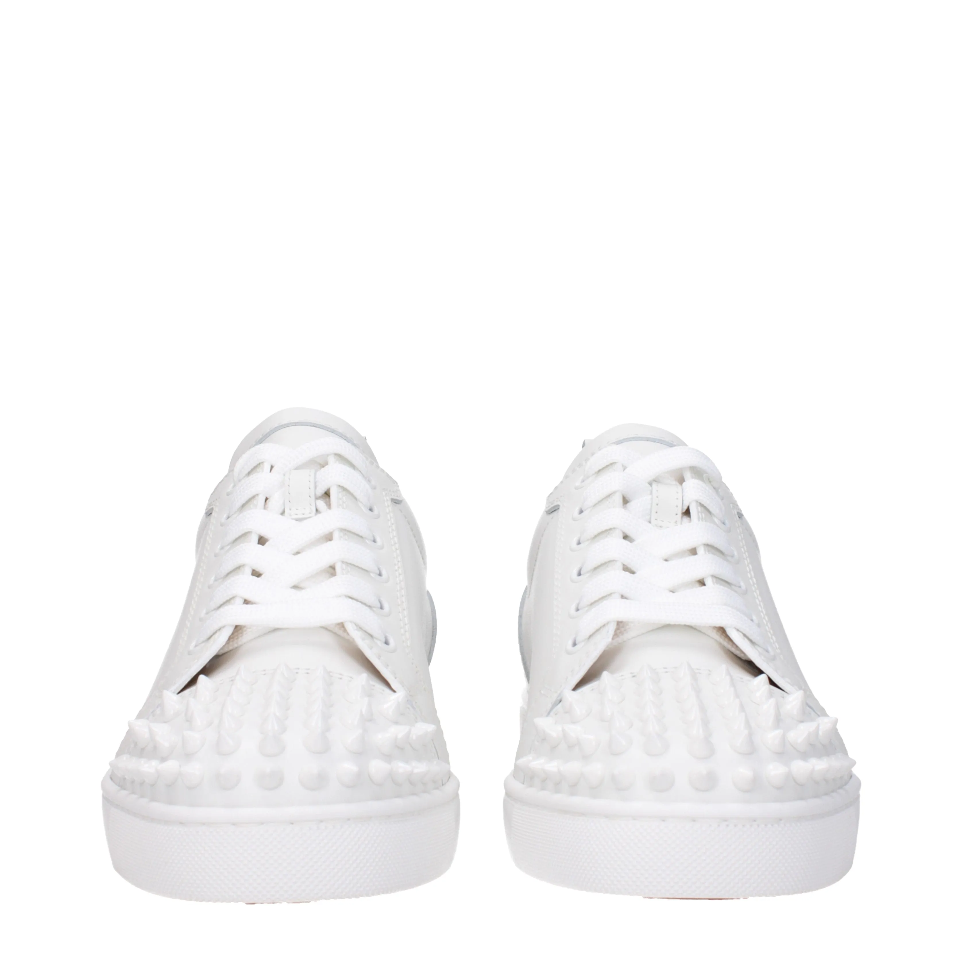 Louboutin Sneakers Louis junior Uomo Pelle Bianco
