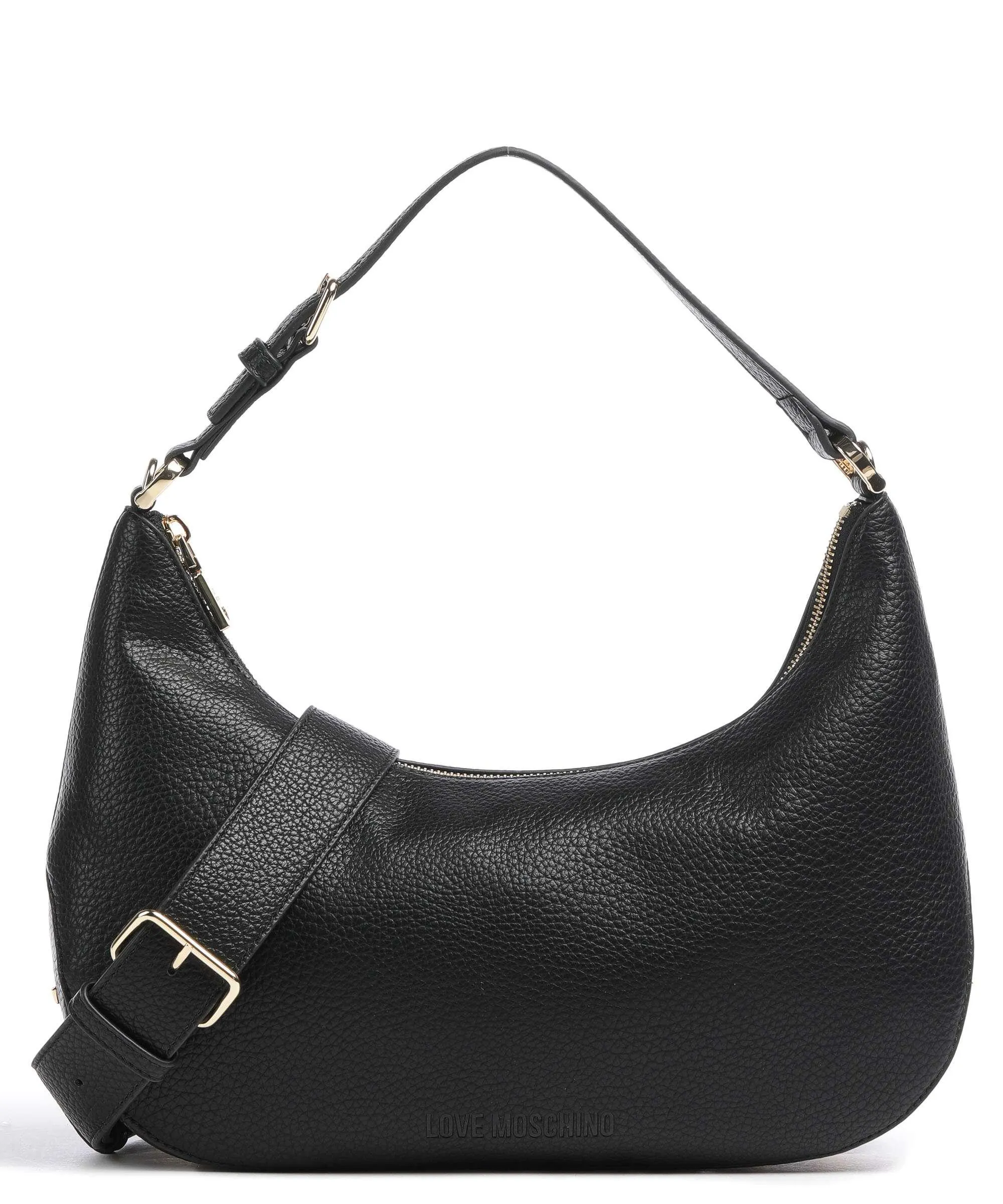  Love Moschino Giant Borsa hobo pelle sintetica nero  
