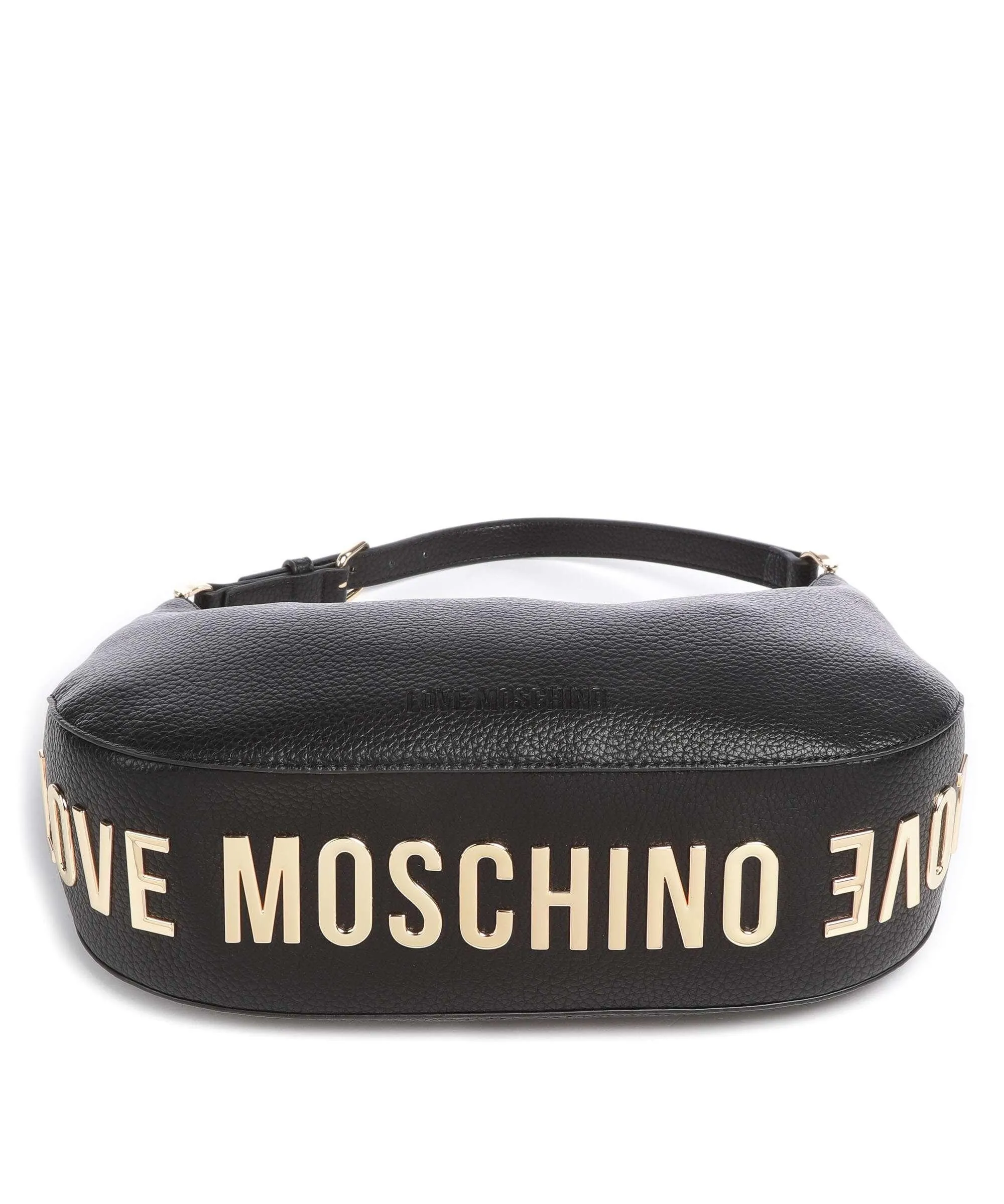  Love Moschino Giant Borsa hobo pelle sintetica nero  