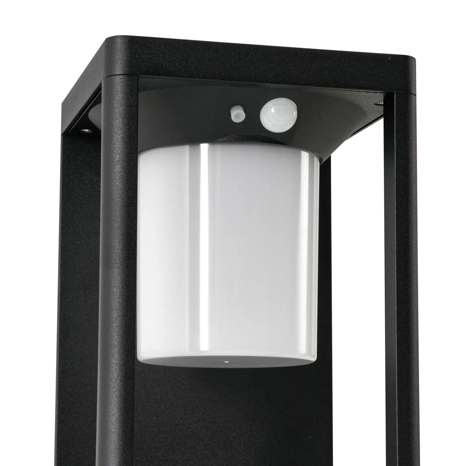 Lucande Applique a LED Tilena, nero, alluminio, sensore