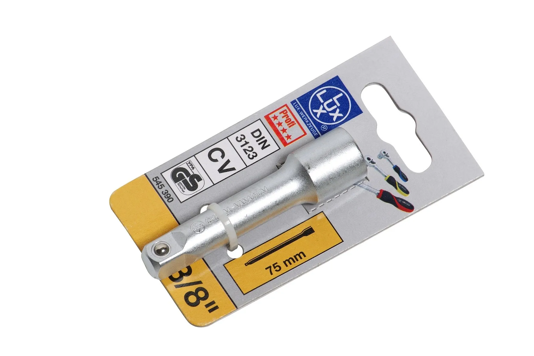 LUX Prolunga per chiavi a bussola 10 mm (3/8
