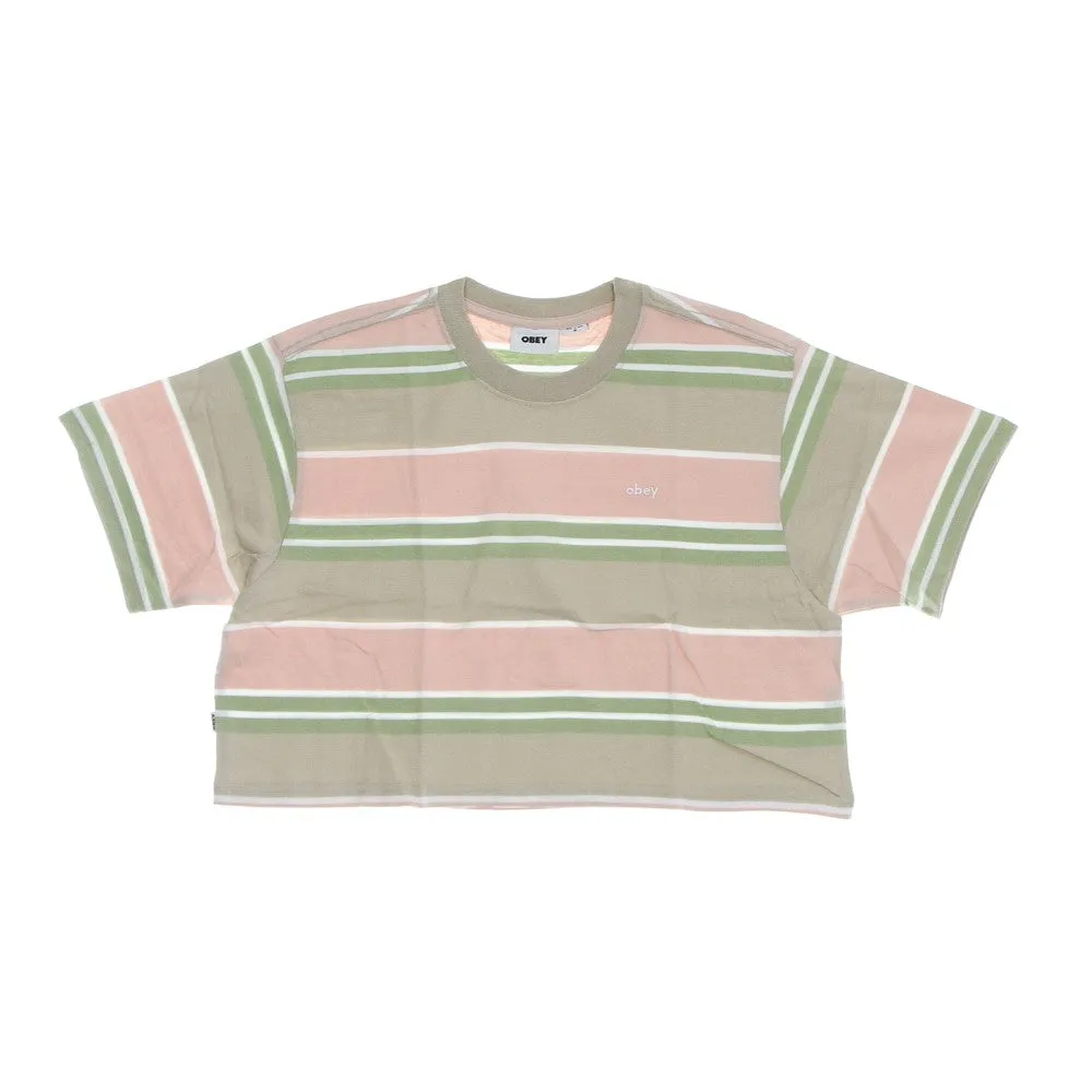 Maglietta Corta Donna Pembroke Box Tee Pink Clay Multi