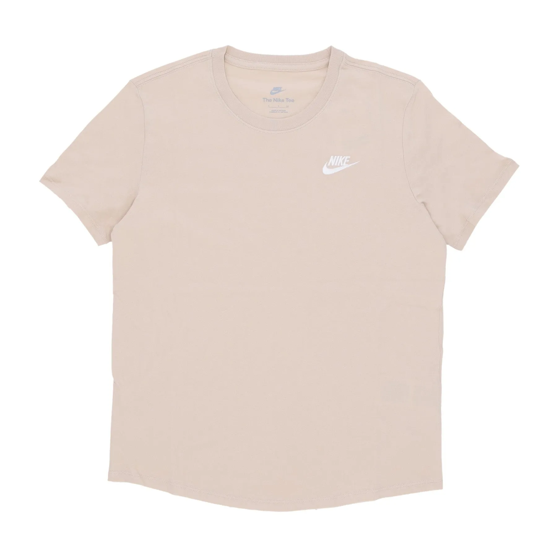 Maglietta Donna Sportswear Club Tee Sanddrift/white