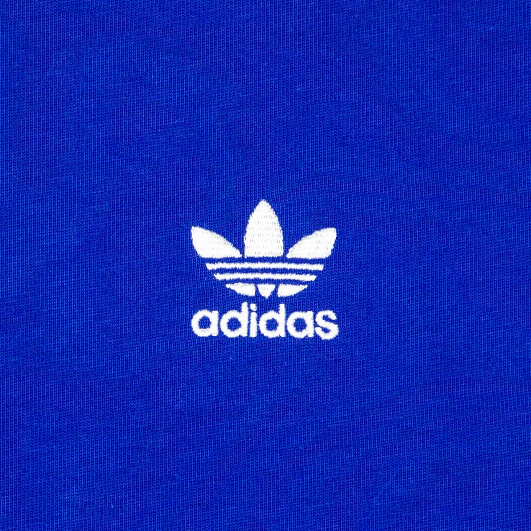 Maglietta Uomo Back And Front Trefoil Tee Royal Blue/white