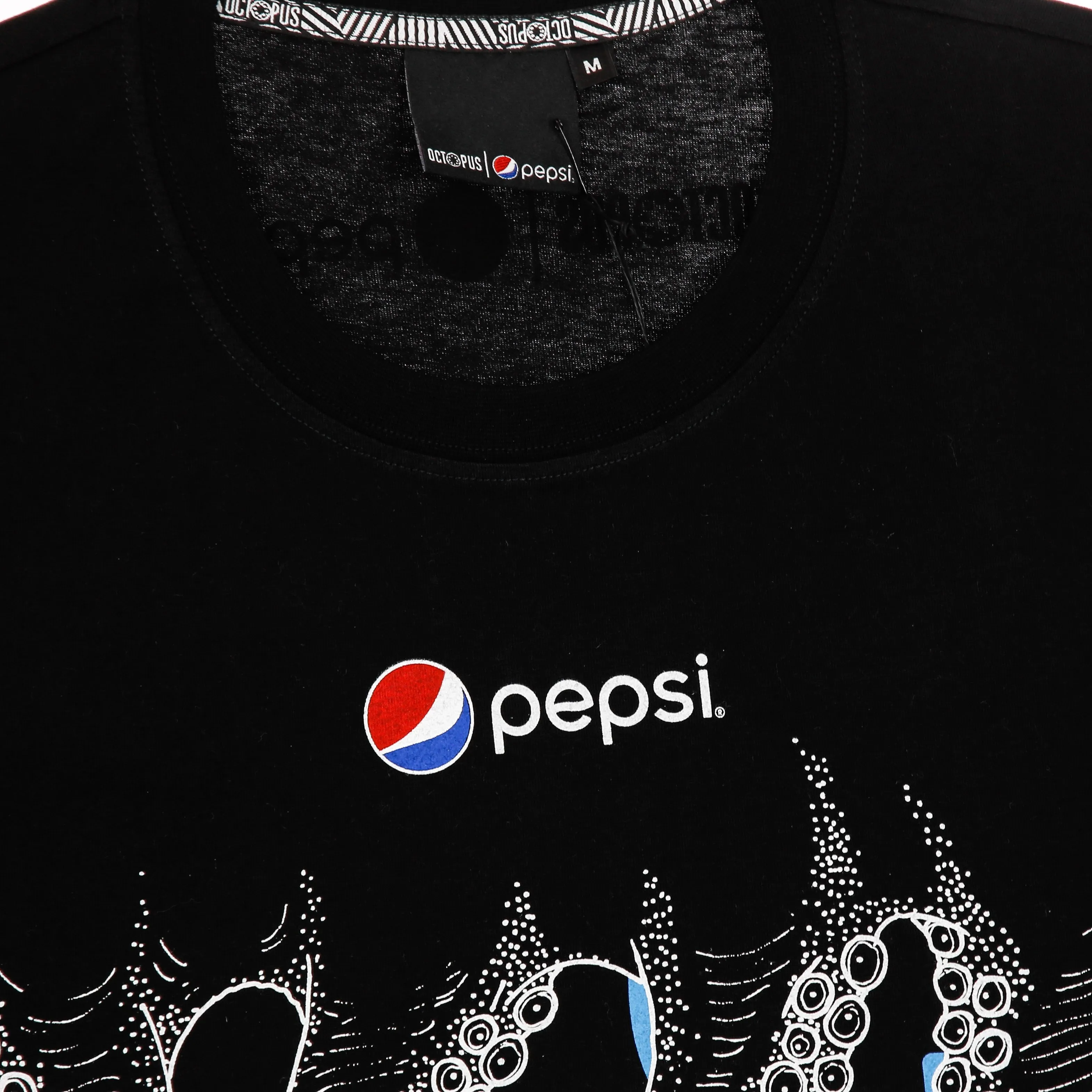 Maglietta Uomo Camo Tee X Pepsi Black