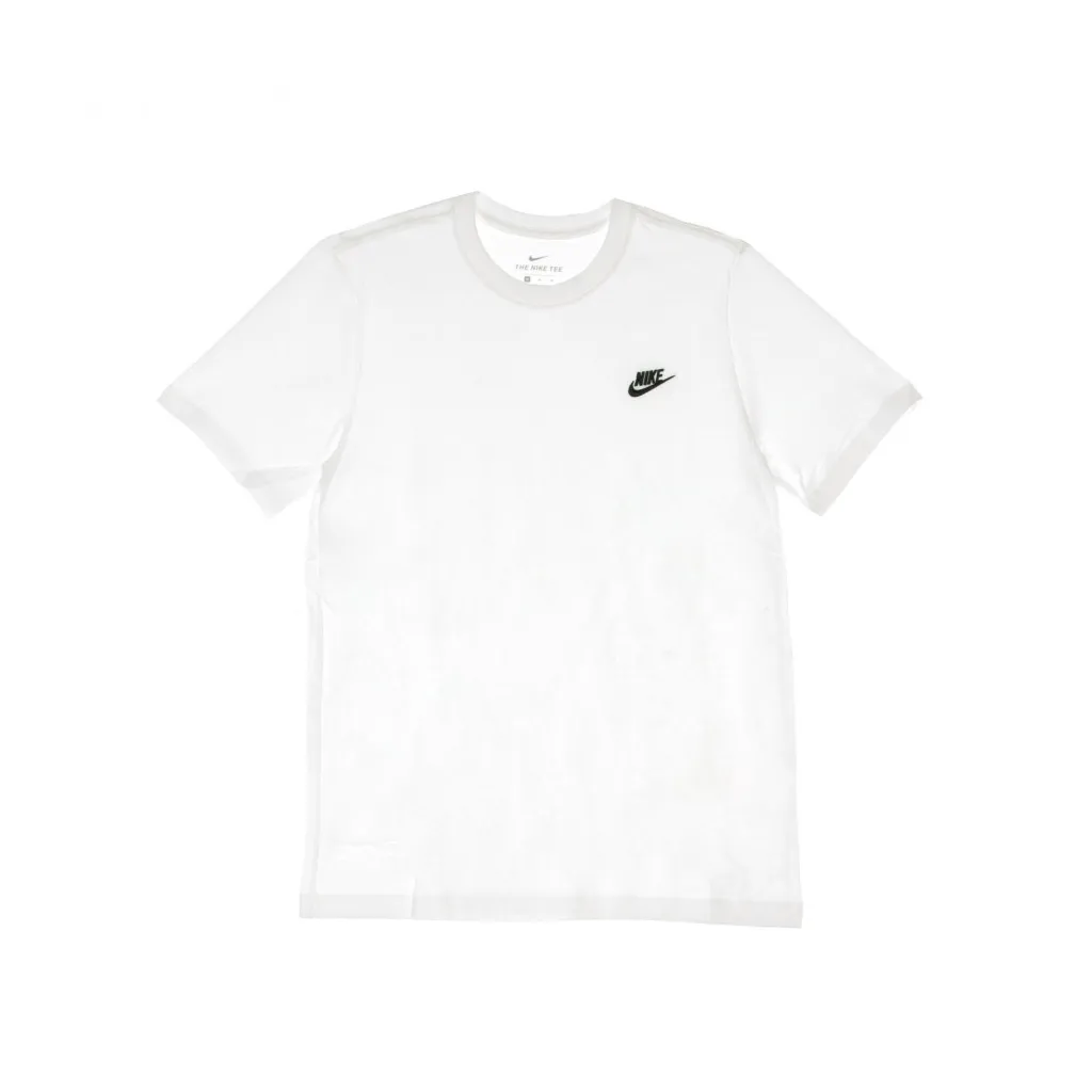 maglietta uomo club tee WHITE/BLACK