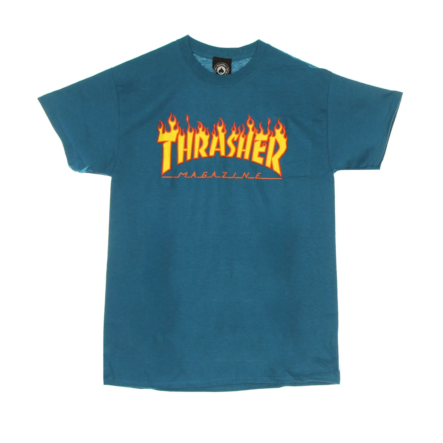 Maglietta Uomo Flame Tee Galapagos Blue/yellow