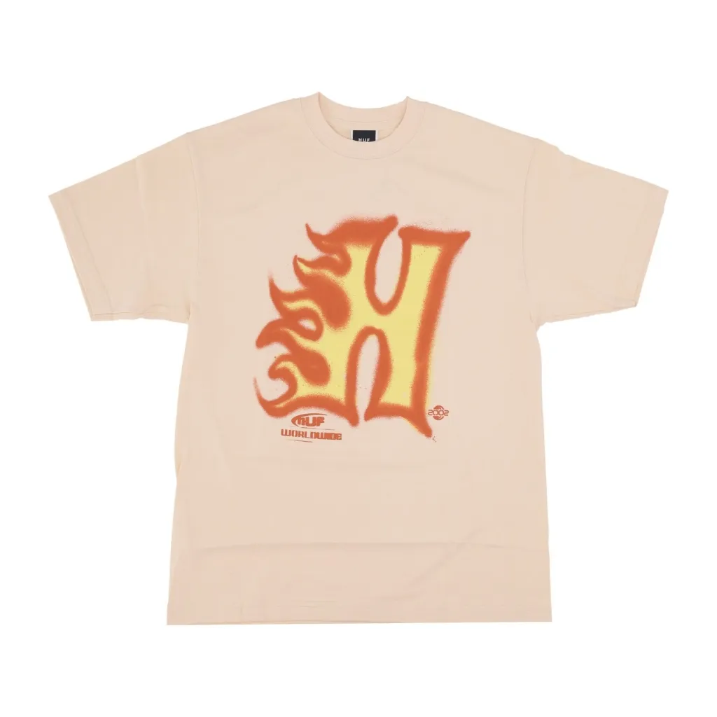 maglietta uomo heat wave tee WHEAT