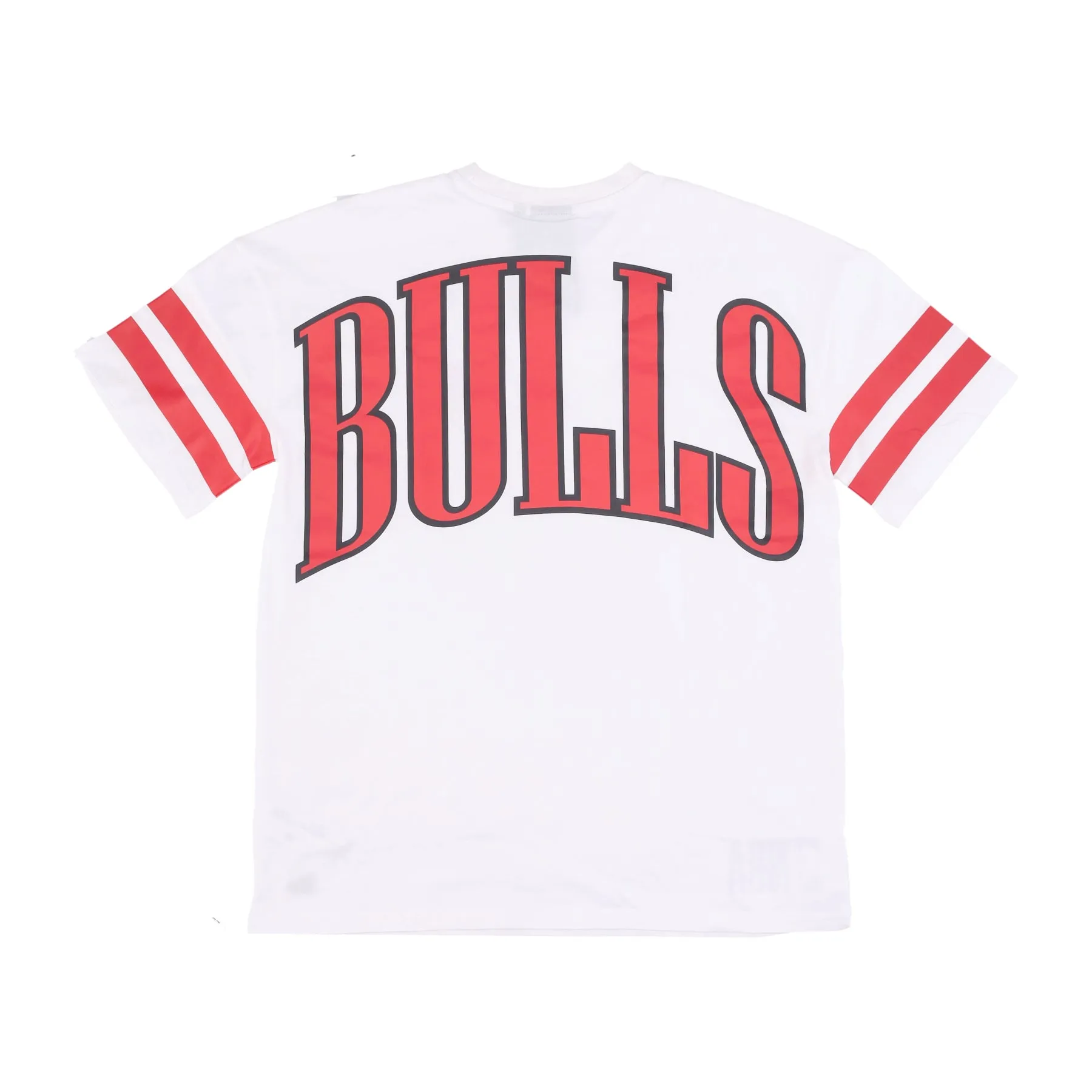 Maglietta Uomo Nba Arch Graphic Oversize Tee Chibul White/front Door Red