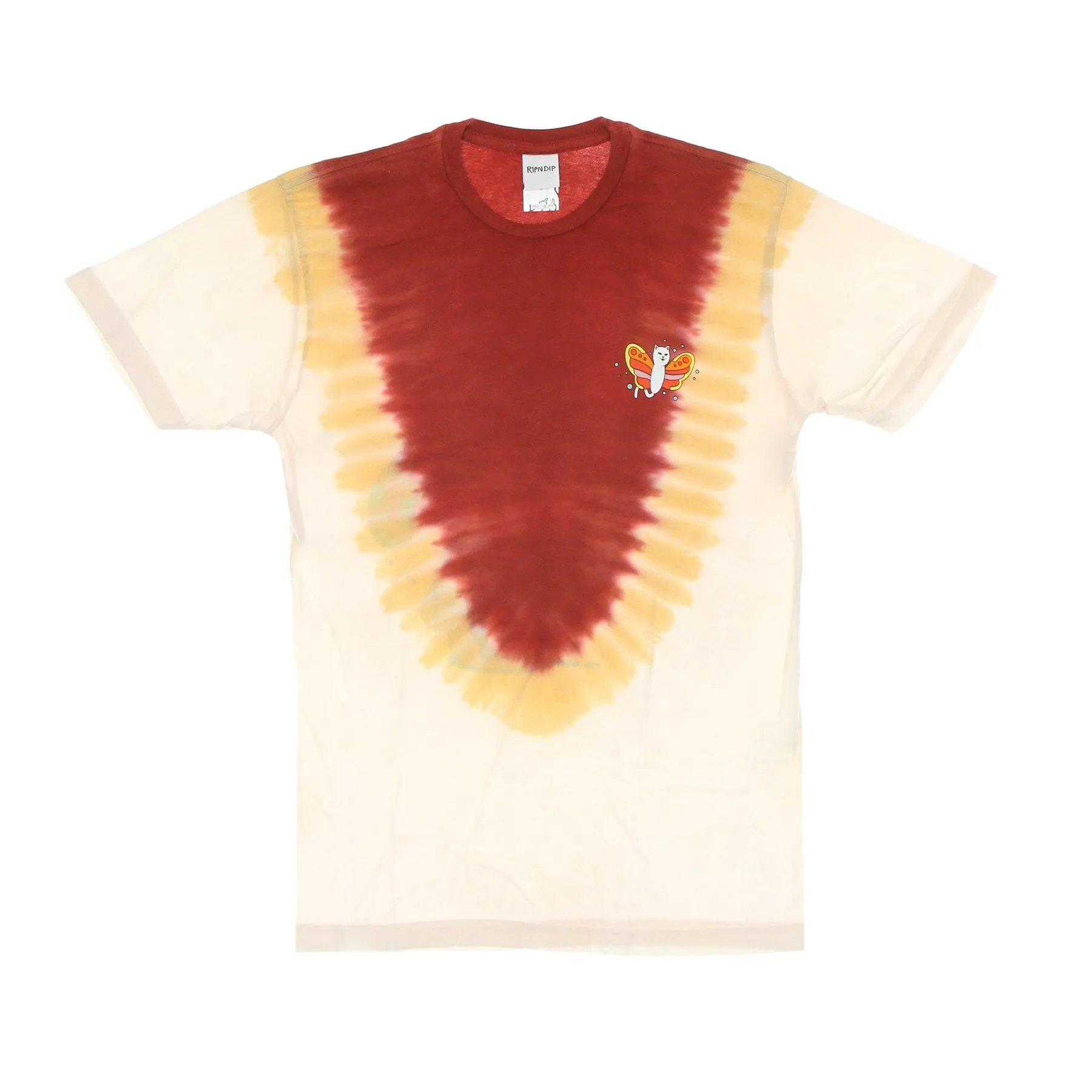 Maglietta Uomo Solar Dream Tee Burgundy/peach U Dye