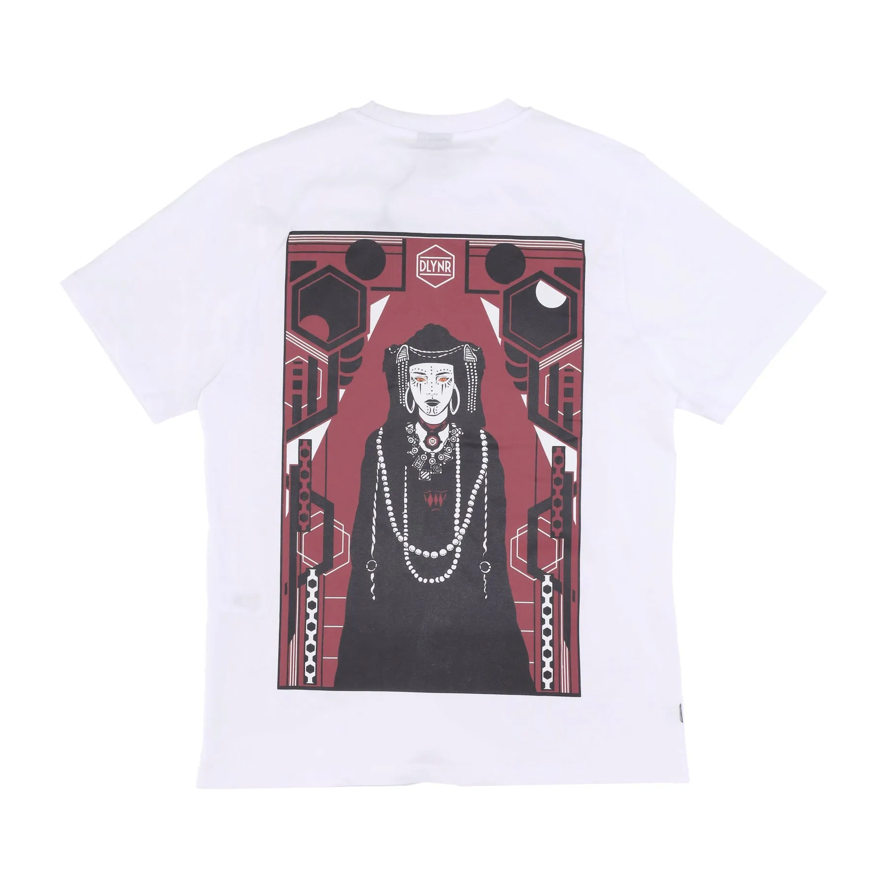 Maglietta Uomo Tuareg Poster Tee White