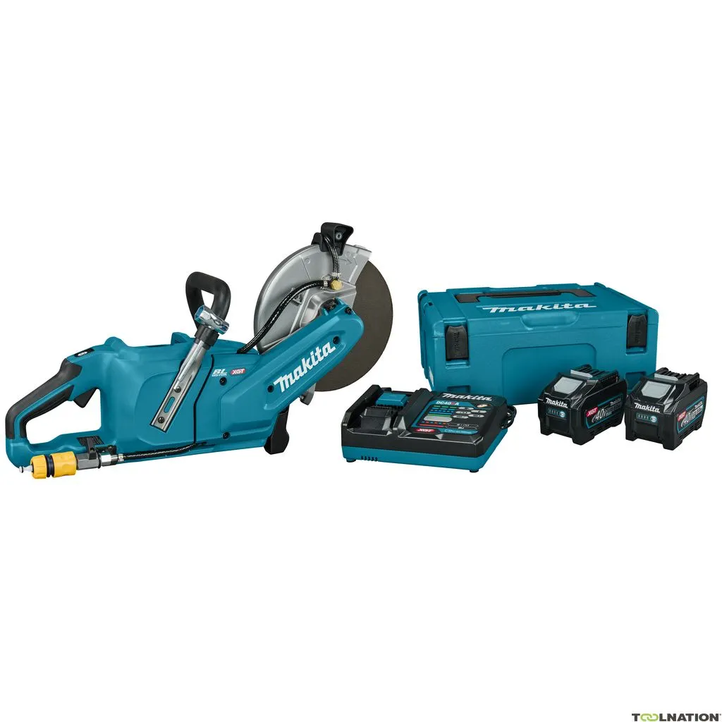 Makita CE003GT2NL1 XGT 40 V Max Cutter 230mm 2x 5,0 Ah in Mbox
