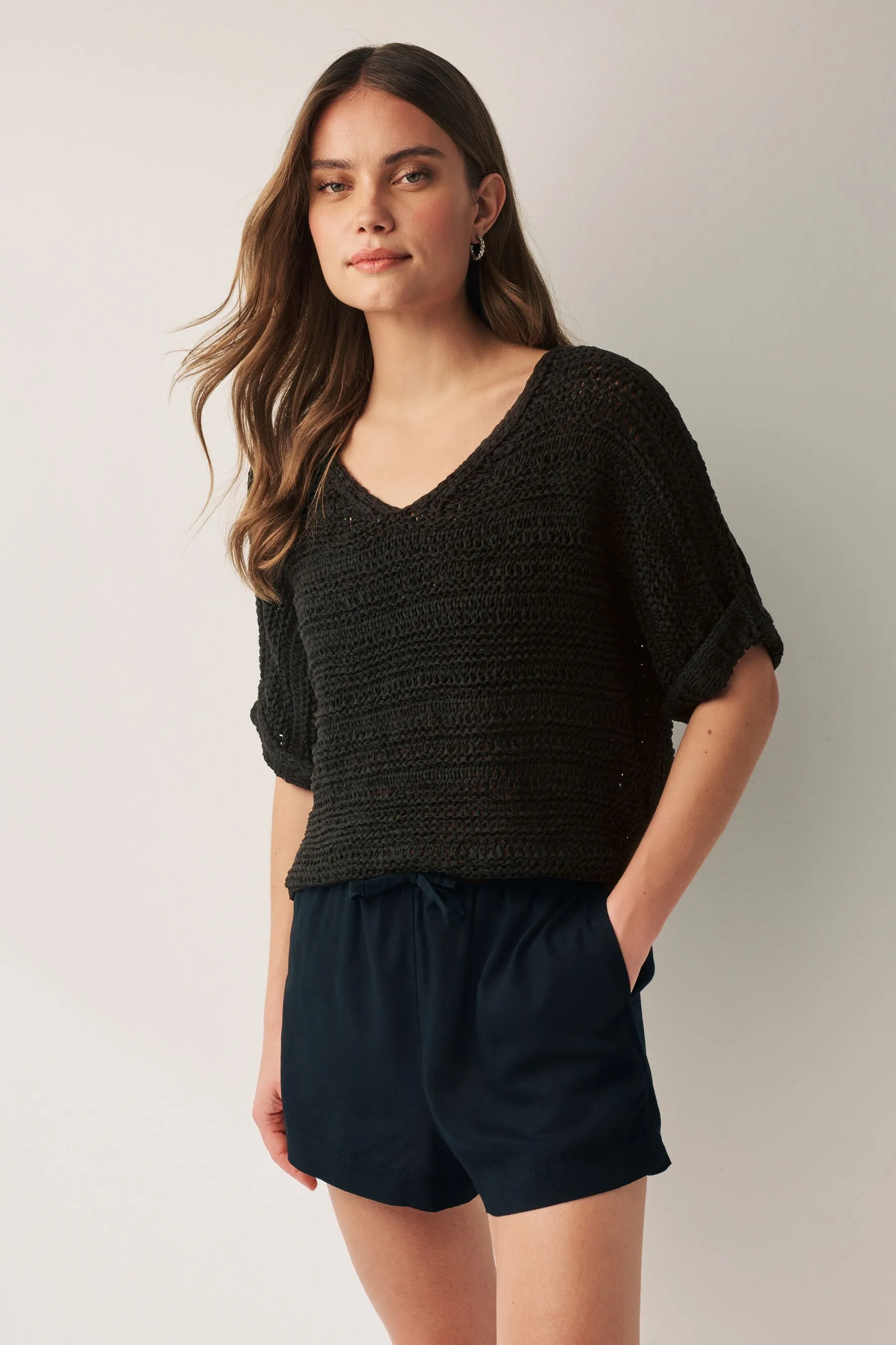 Maniche corte Stitch Top    