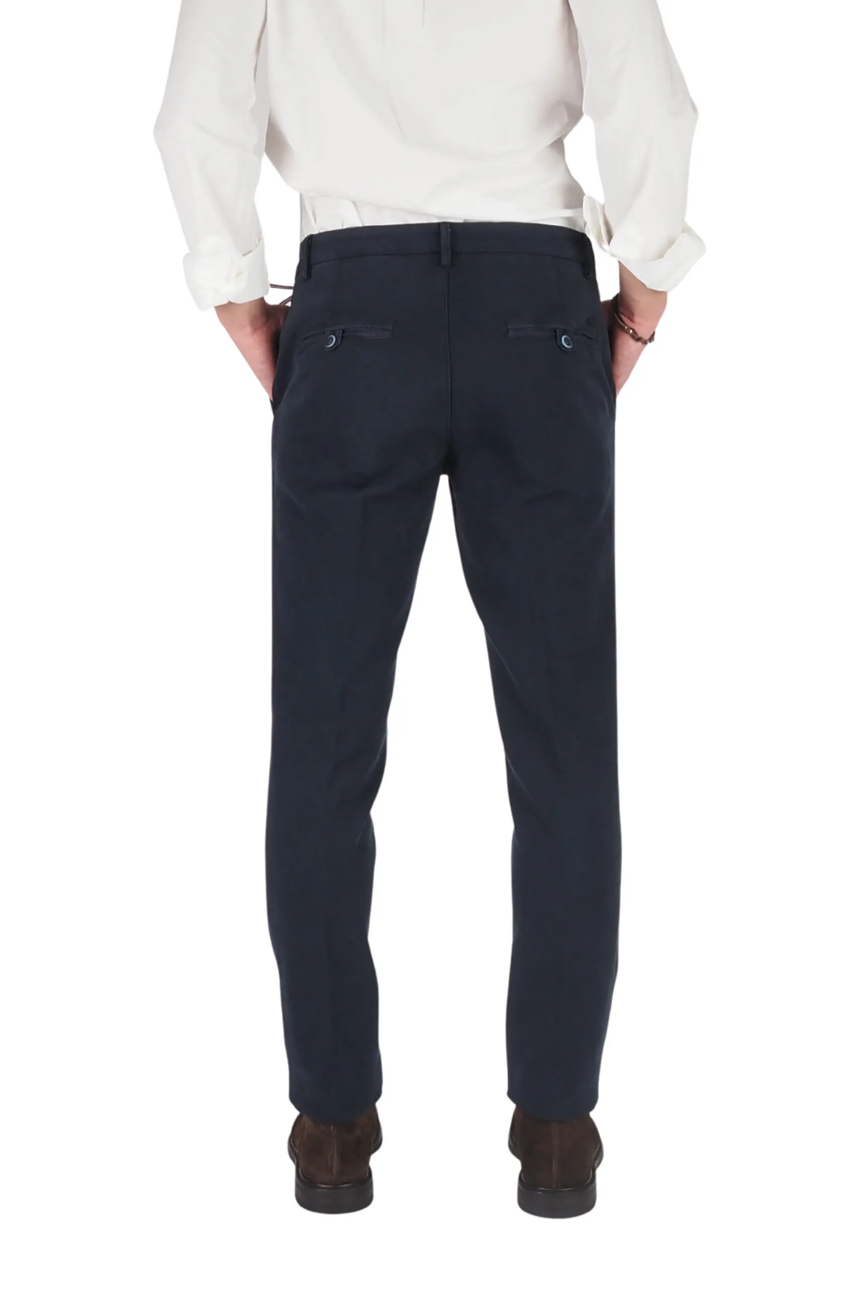 Mason’s pantaloni blu uomo extra slim