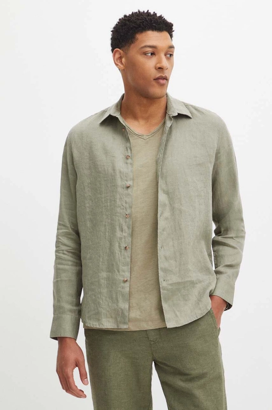 Medicine camicia di lino