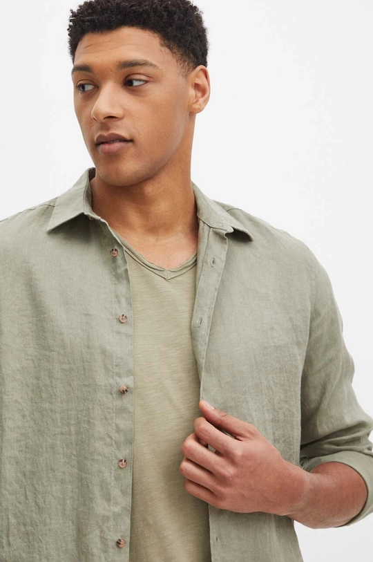 Medicine camicia di lino