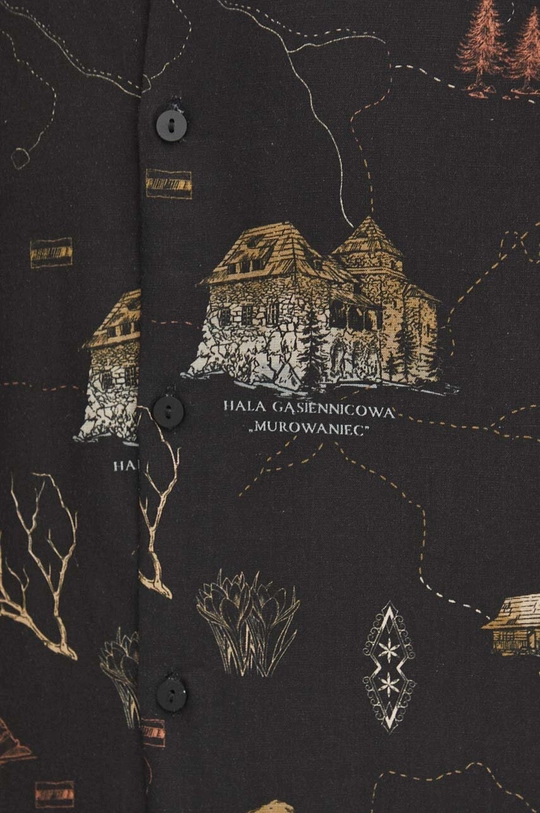 Medicine camicia in lino misto