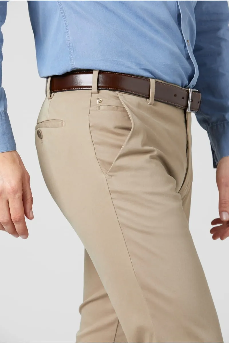 Meyer trousers in cotton pima stretch modern fit