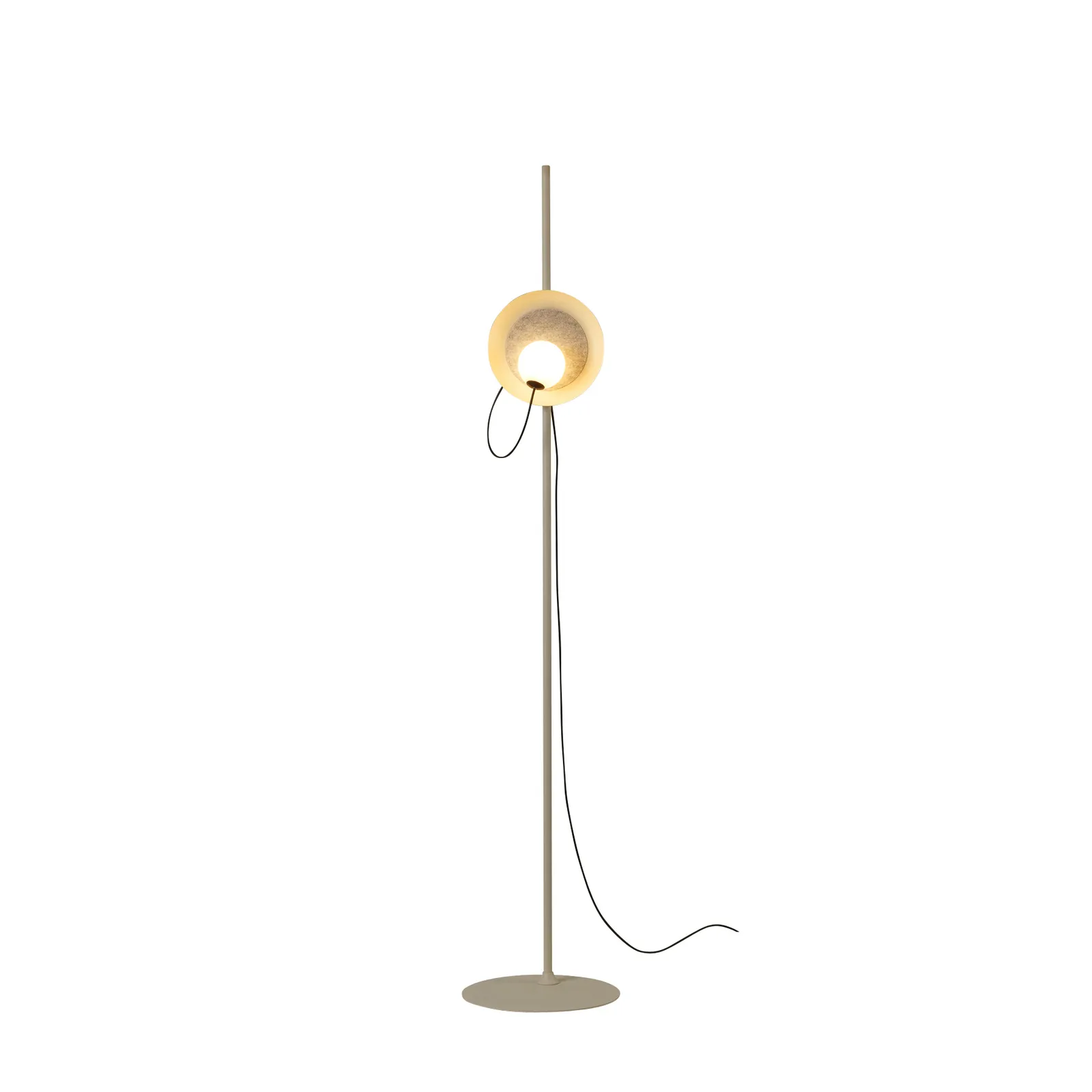 Milan Wire piantana Ø 24 cm color visone