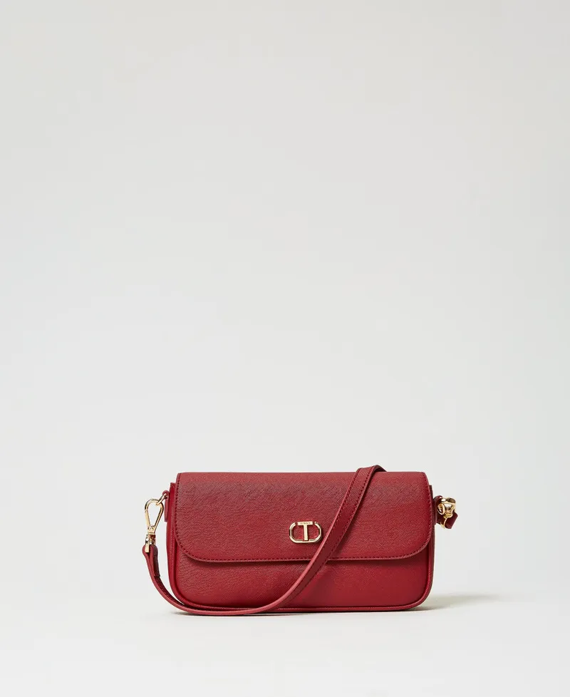 Mini borsa a spalla con Oval T