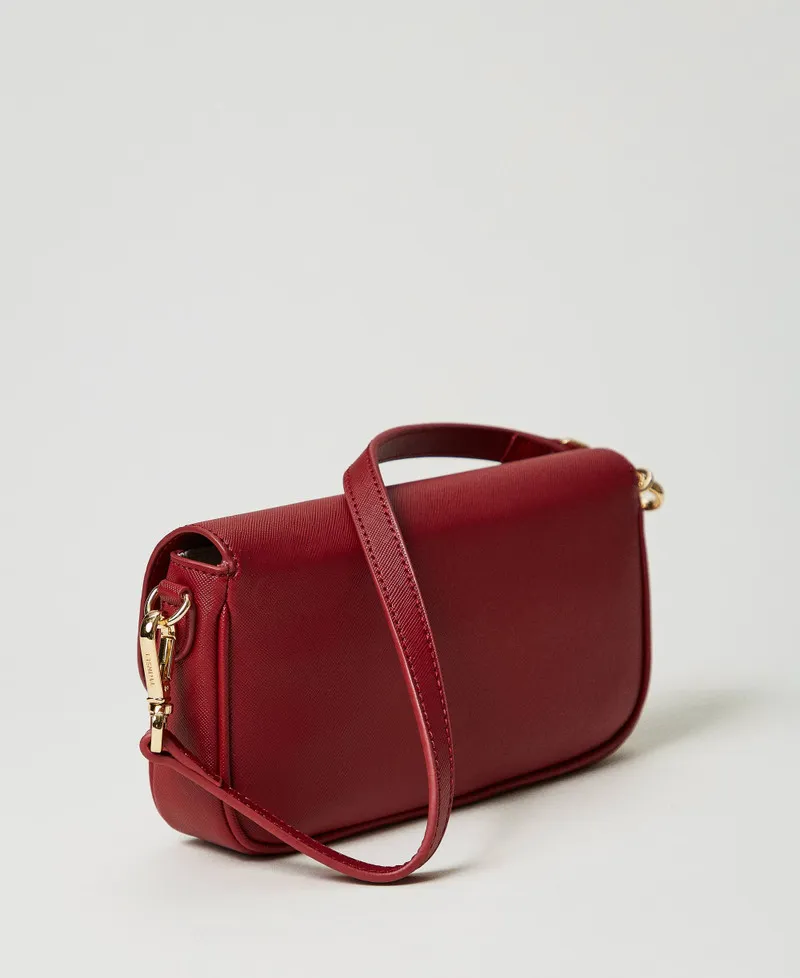 Mini borsa a spalla con Oval T