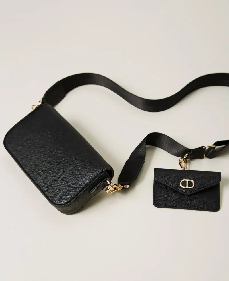 Mini borsa a tracolla con portacarte