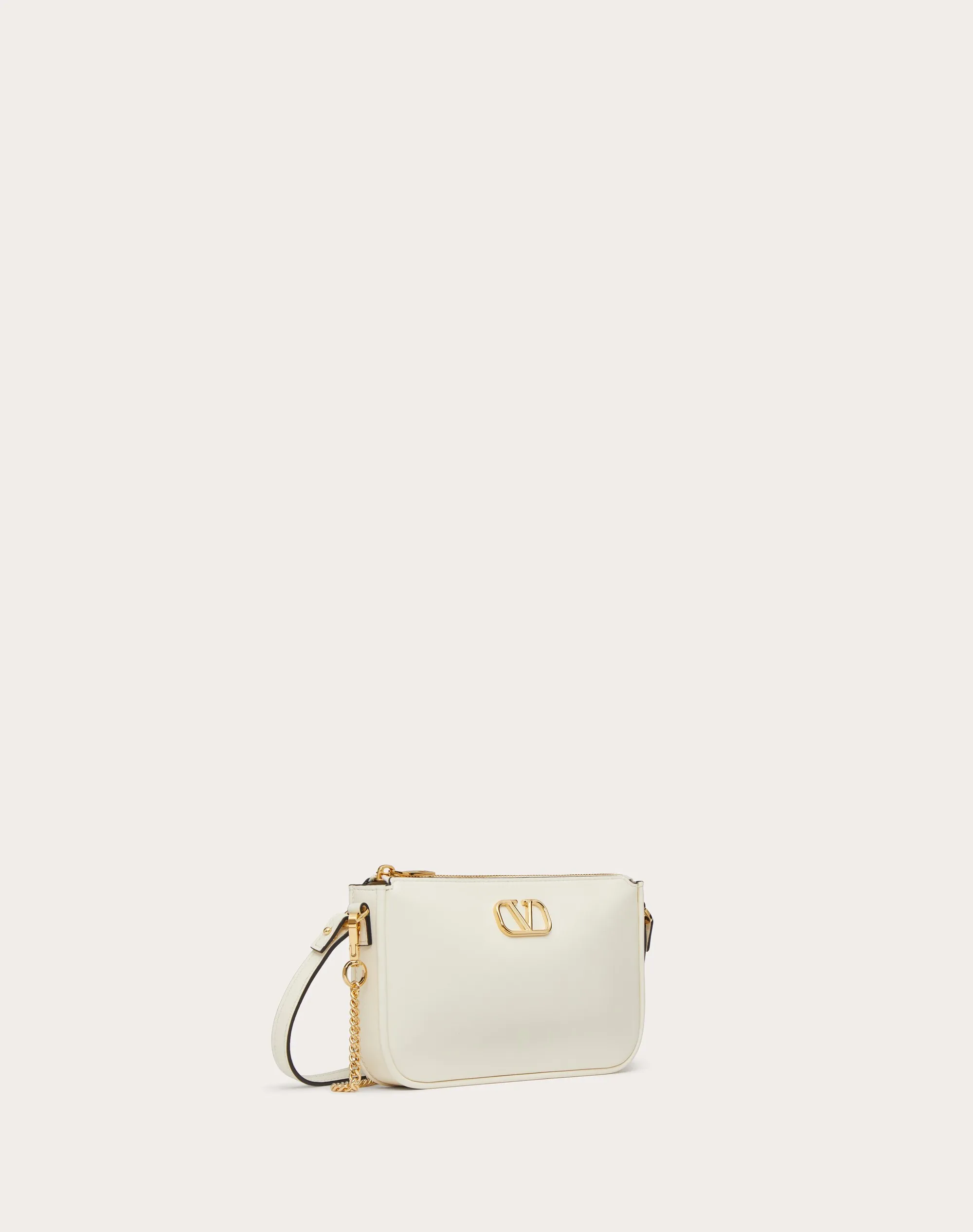 MINI BORSA CON TRACOLLA VLOGO SIGNATURE IN VITELLO