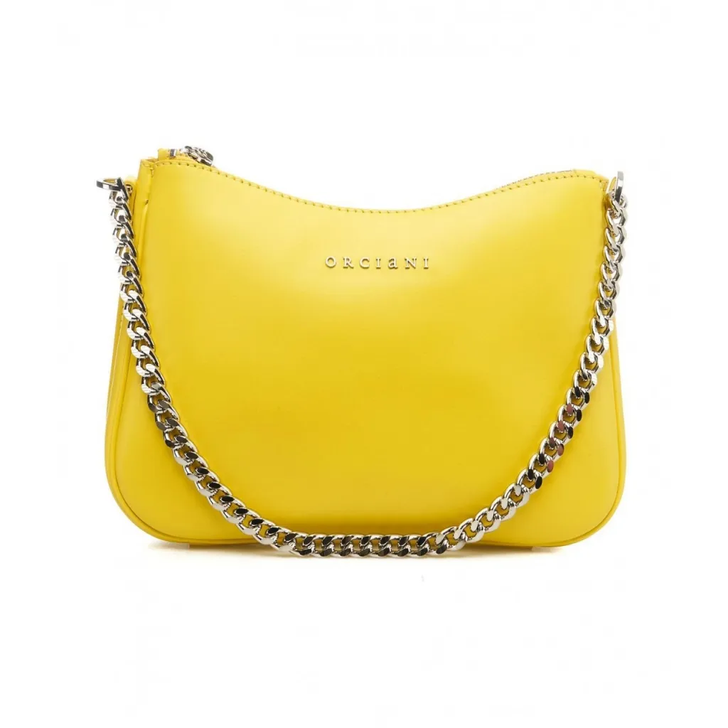 Mini borsa Moon giallo