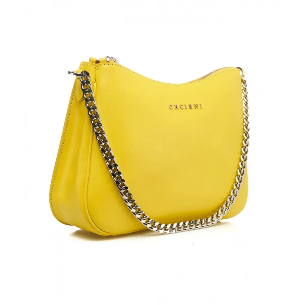 Mini borsa Moon giallo