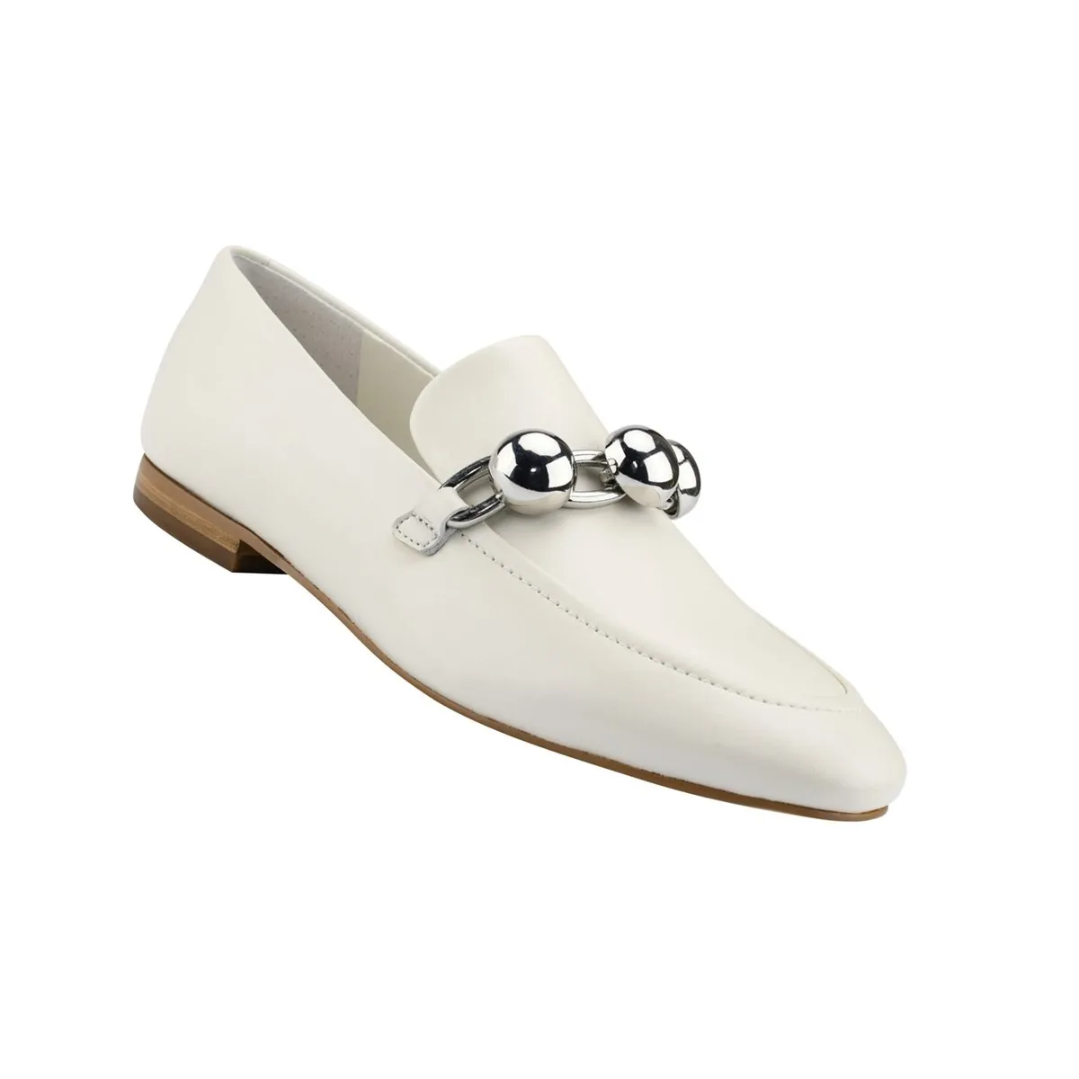 Mocassini e ballerine Marc Fisher 2024 Elenda Mocassini da donna in pelle crema chic