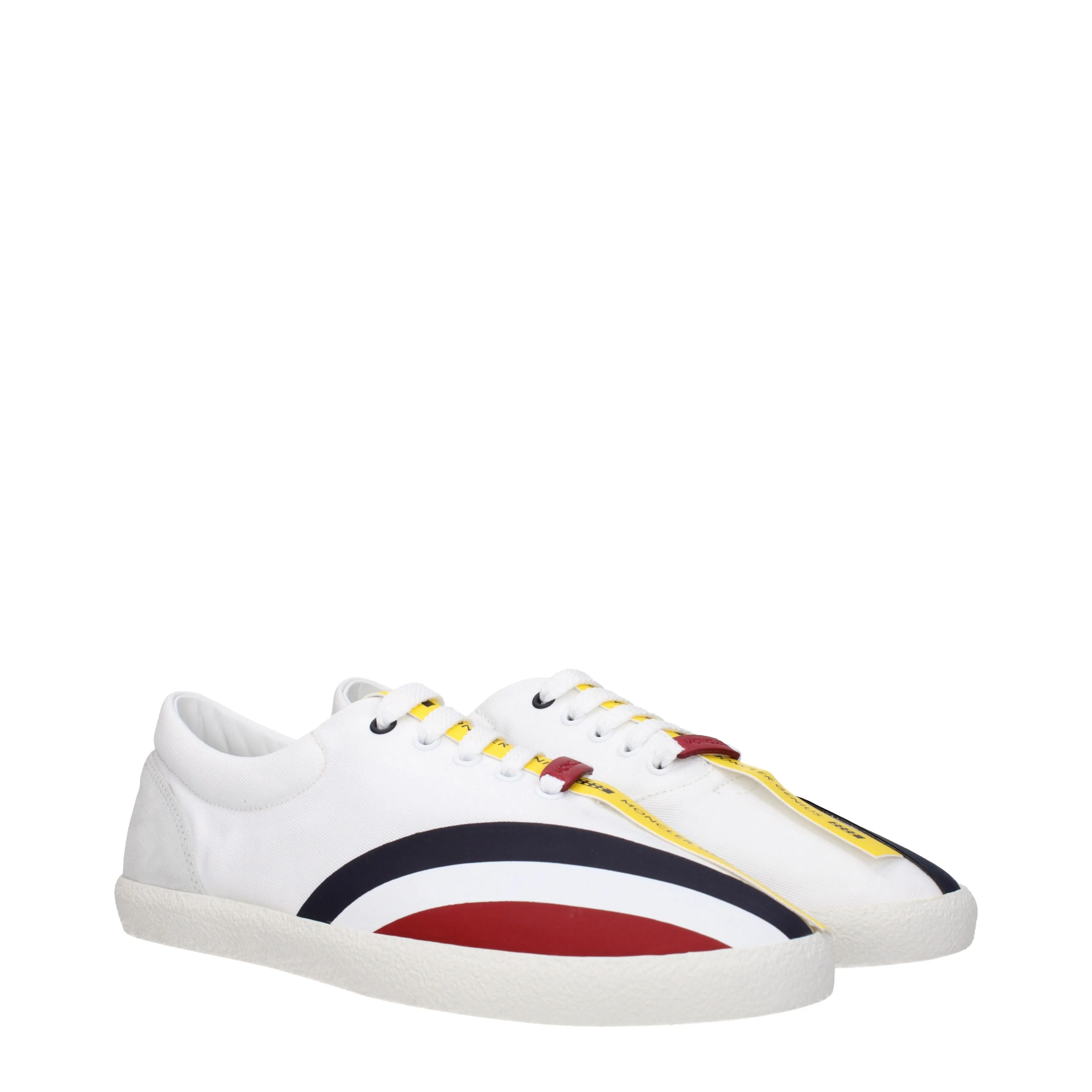 Moncler Sneakers Genius regis Uomo Tessuto Bianco