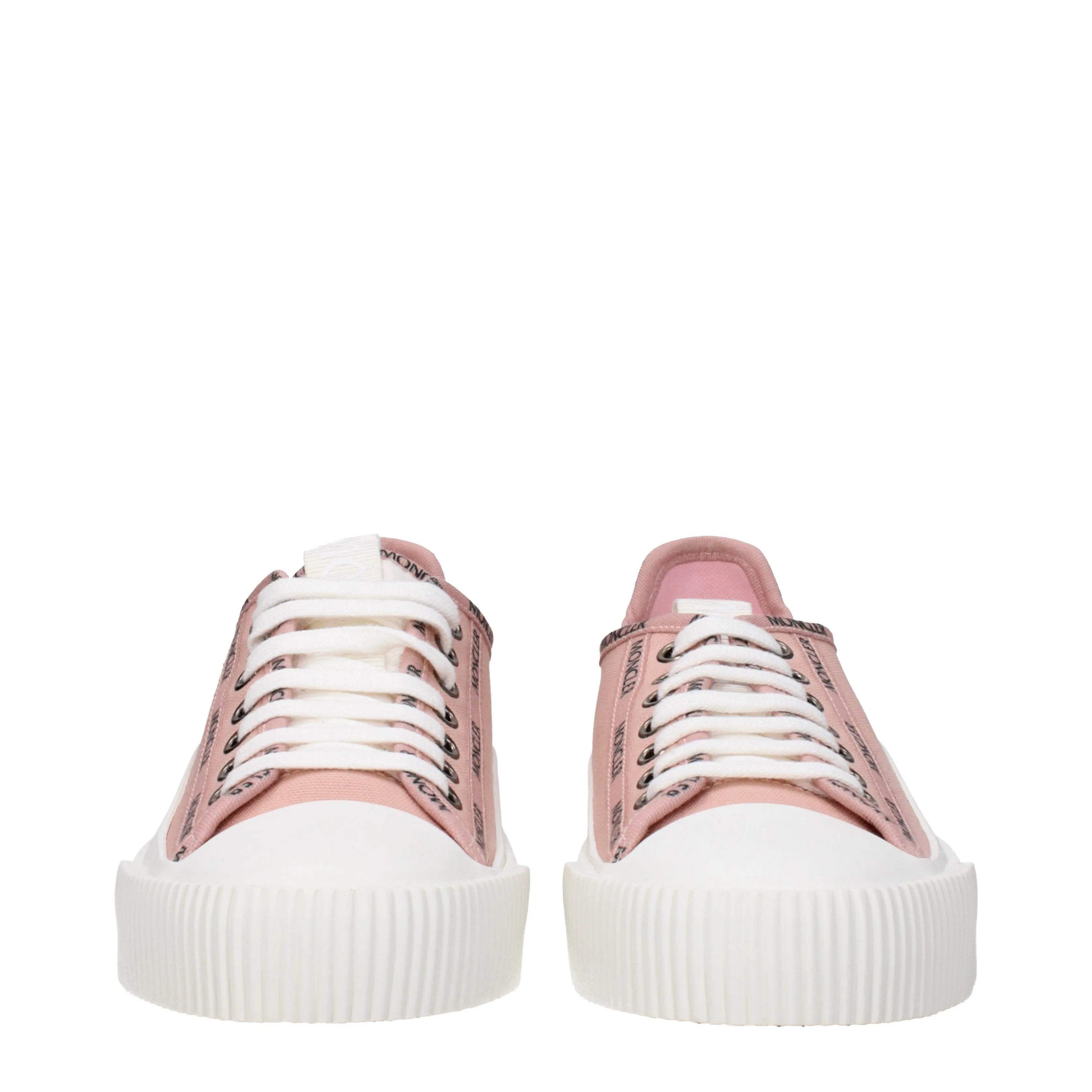 Moncler Sneakers Glissiere Donna Tessuto Rosa