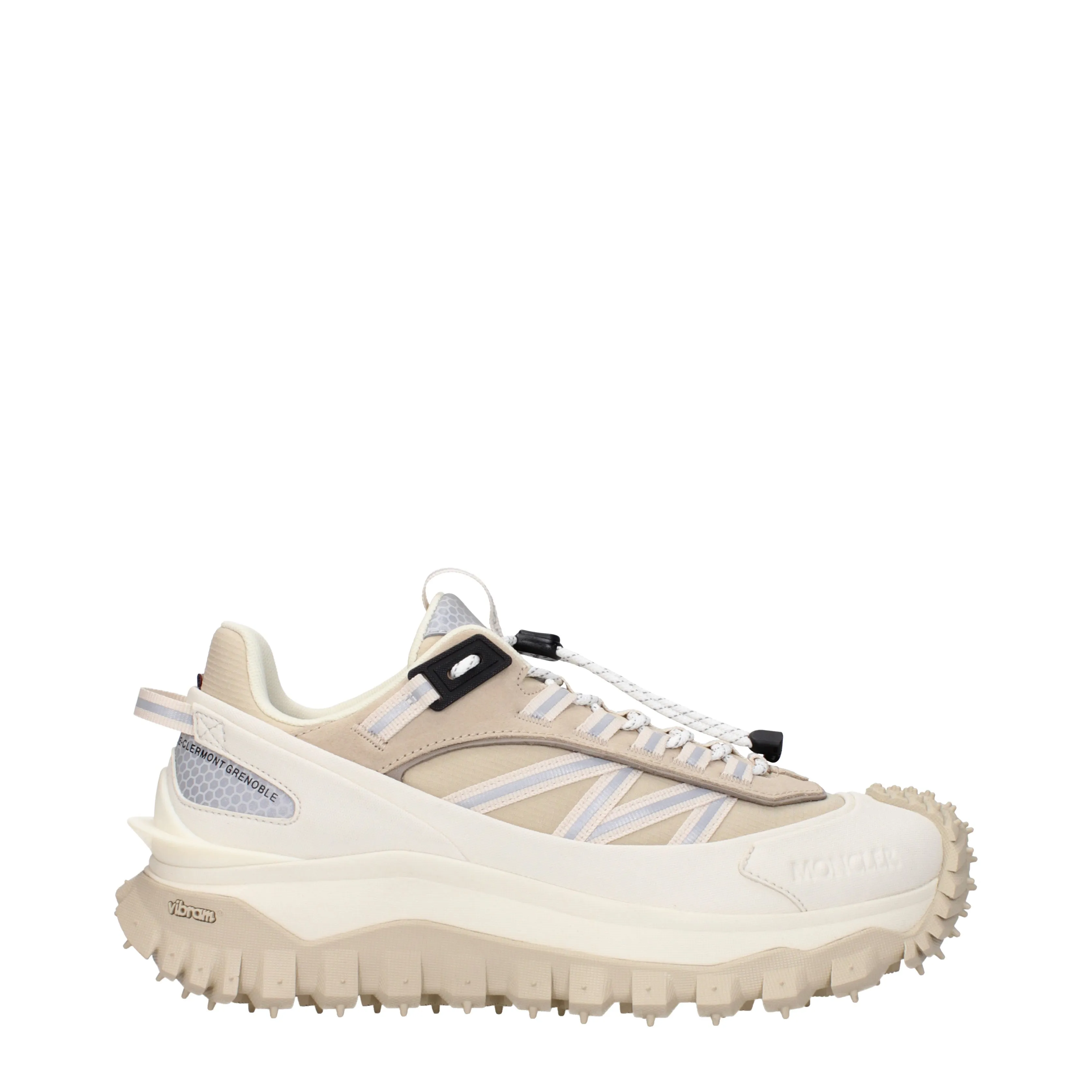 Moncler Sneakers Trailgrip Uomo Tessuto Beige
