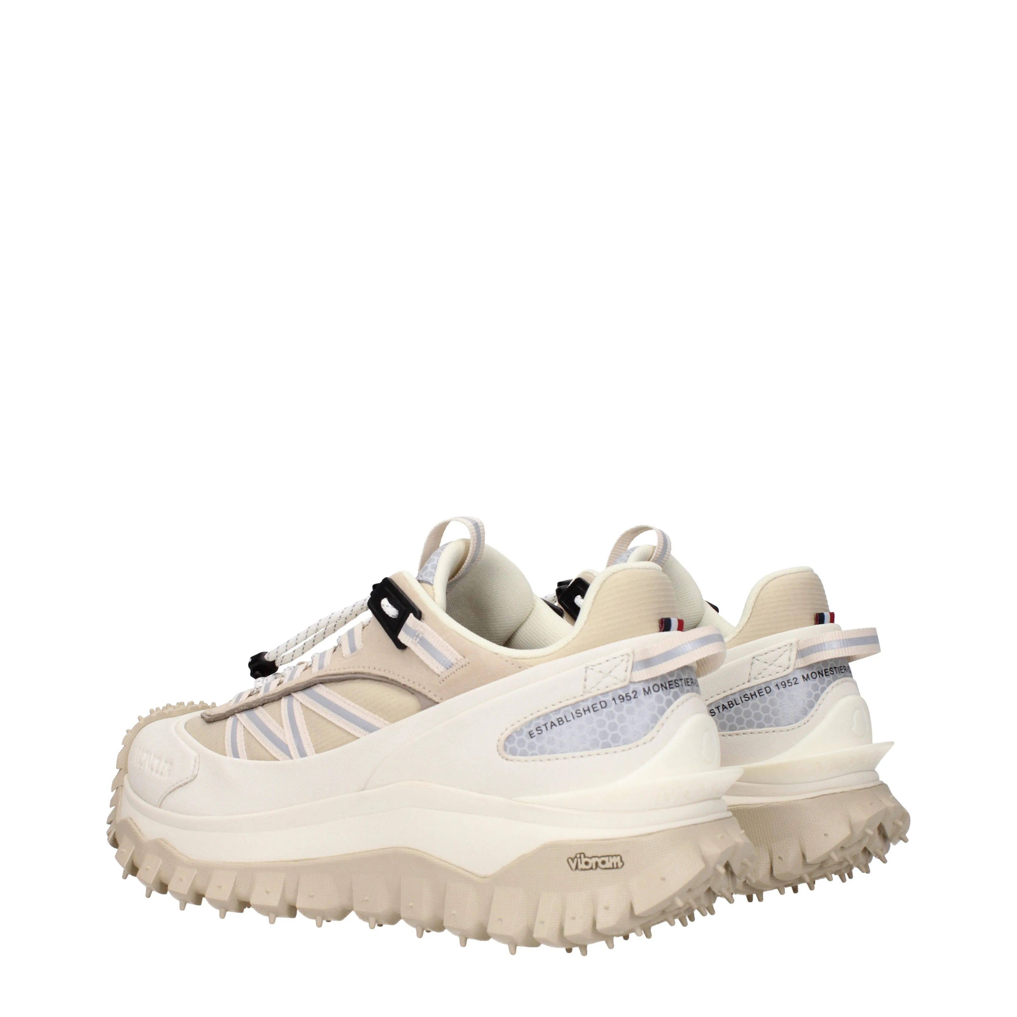 Moncler Sneakers Trailgrip Uomo Tessuto Beige